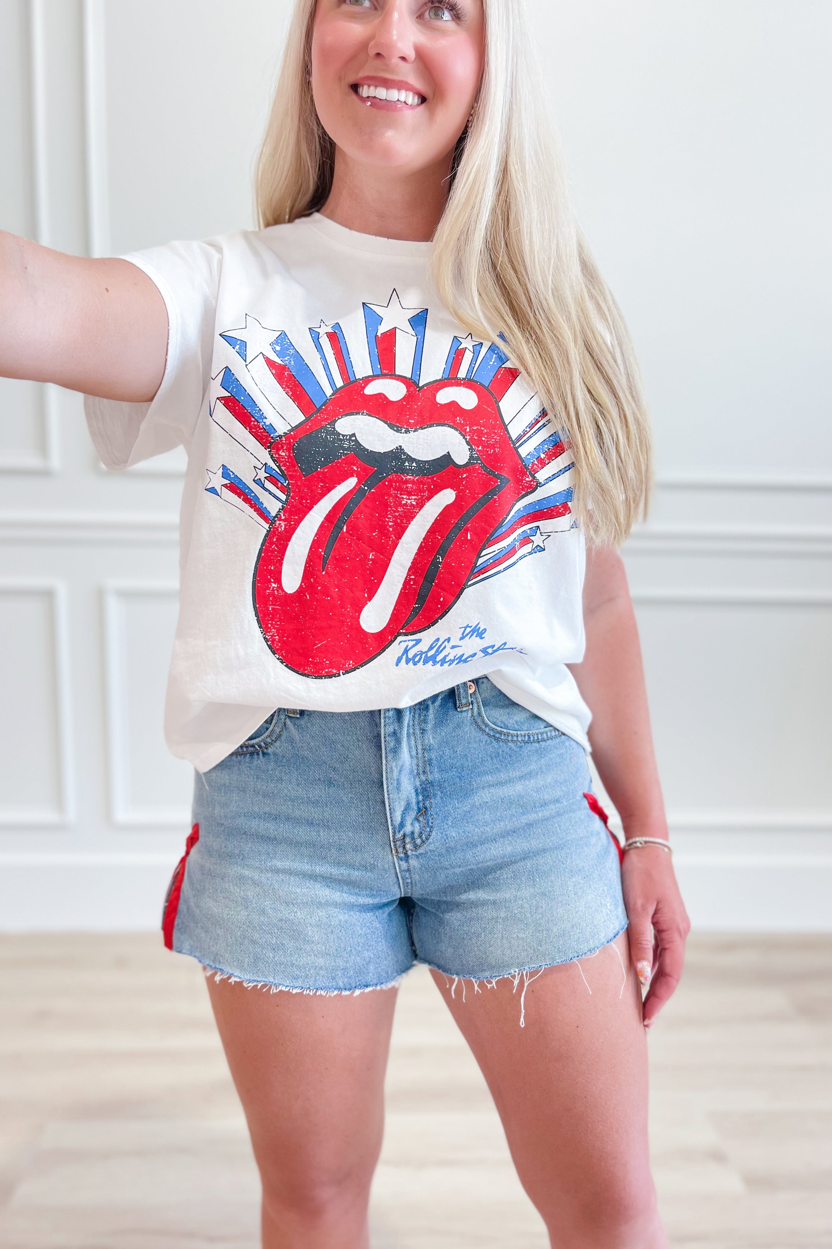 Roll With It Washed Graphic T Shirt - Be You Boutique