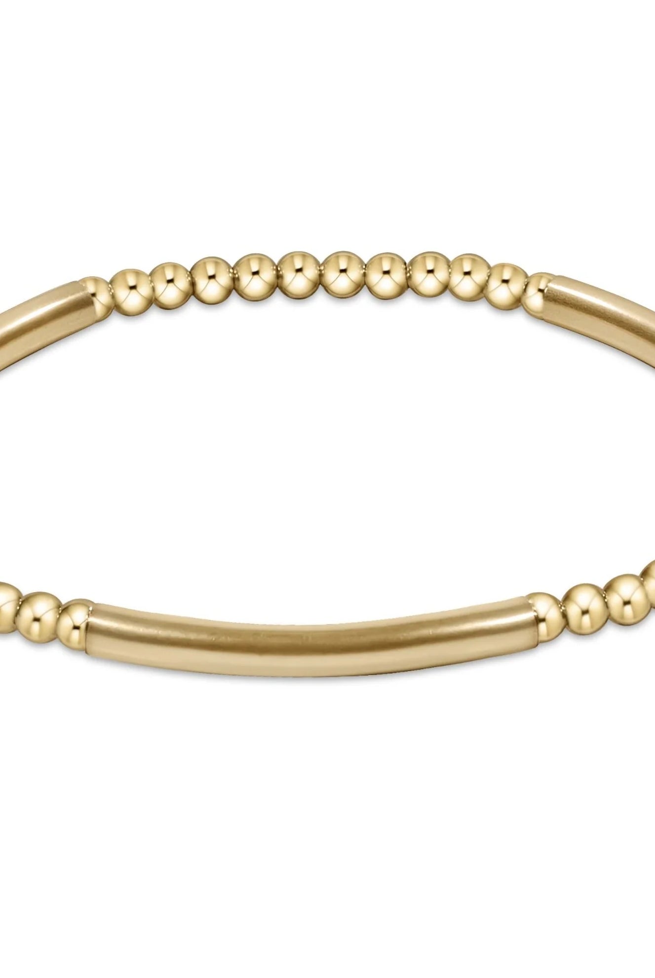 Enewton 3mm Bliss Bar Gold Pattern Bracelet - Be You Boutique