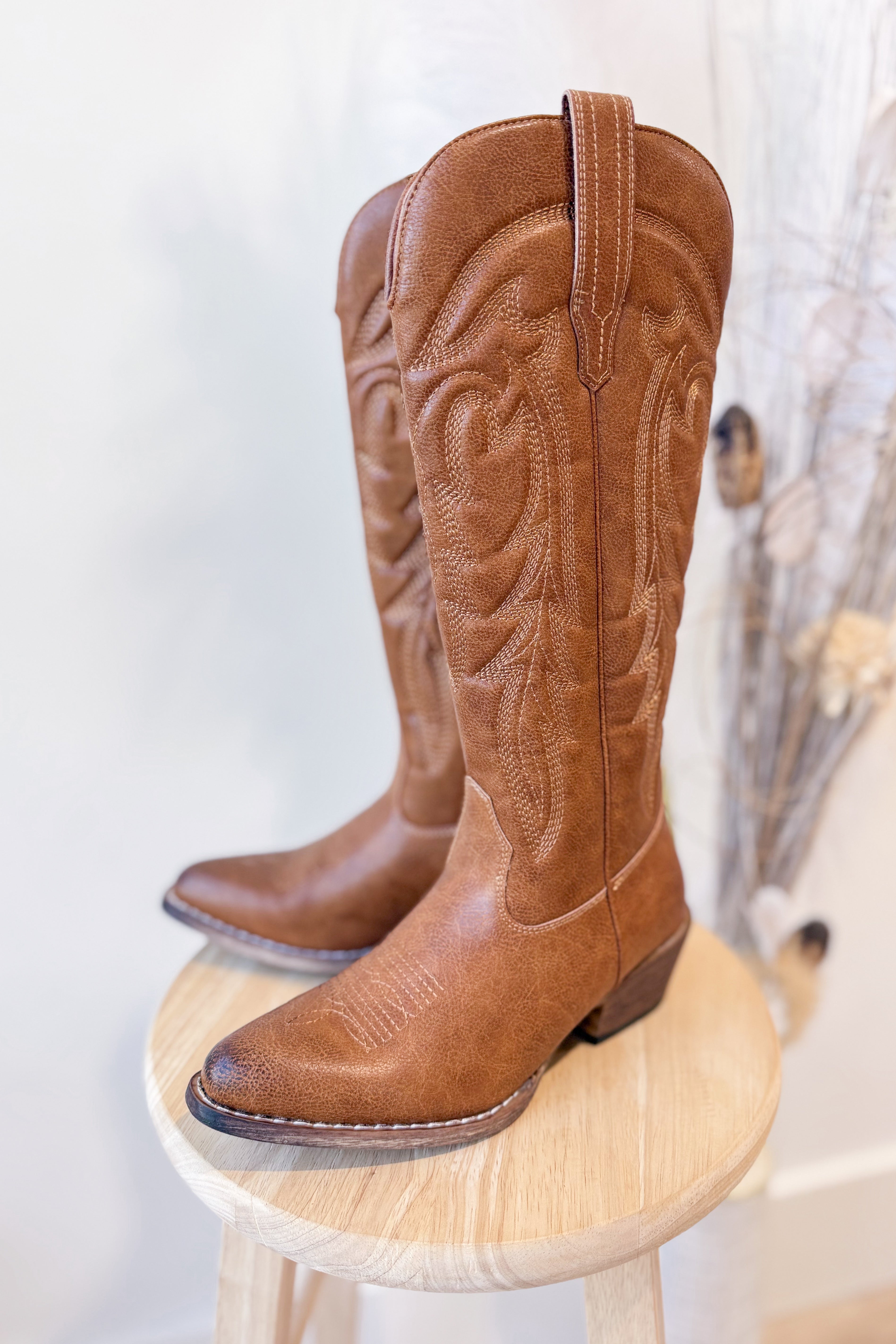 Dixie Textured Tall Boot - Be You Boutique