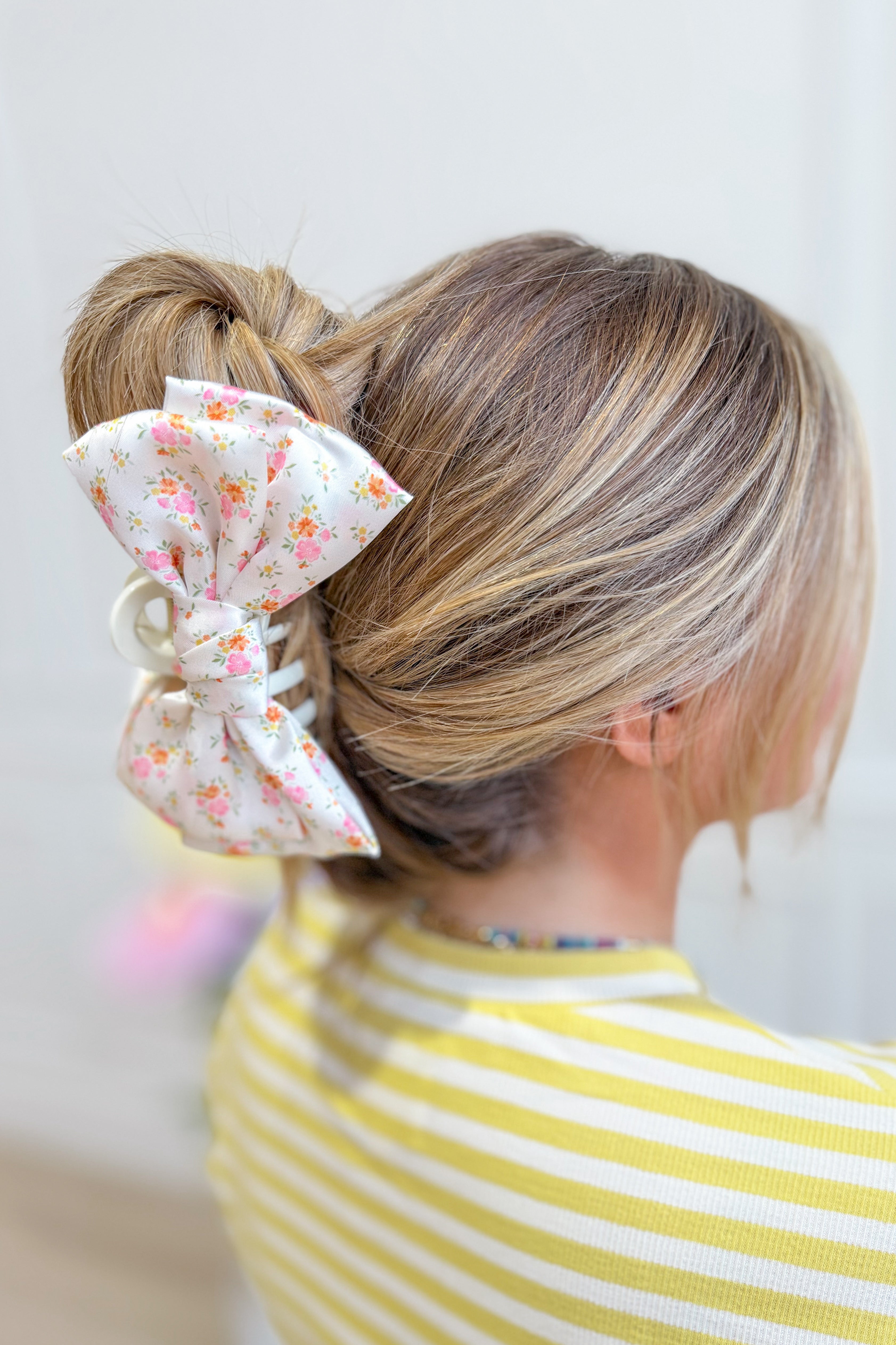 Endless Daydream Darling Satin Bow Claw Clip - Be You Boutique