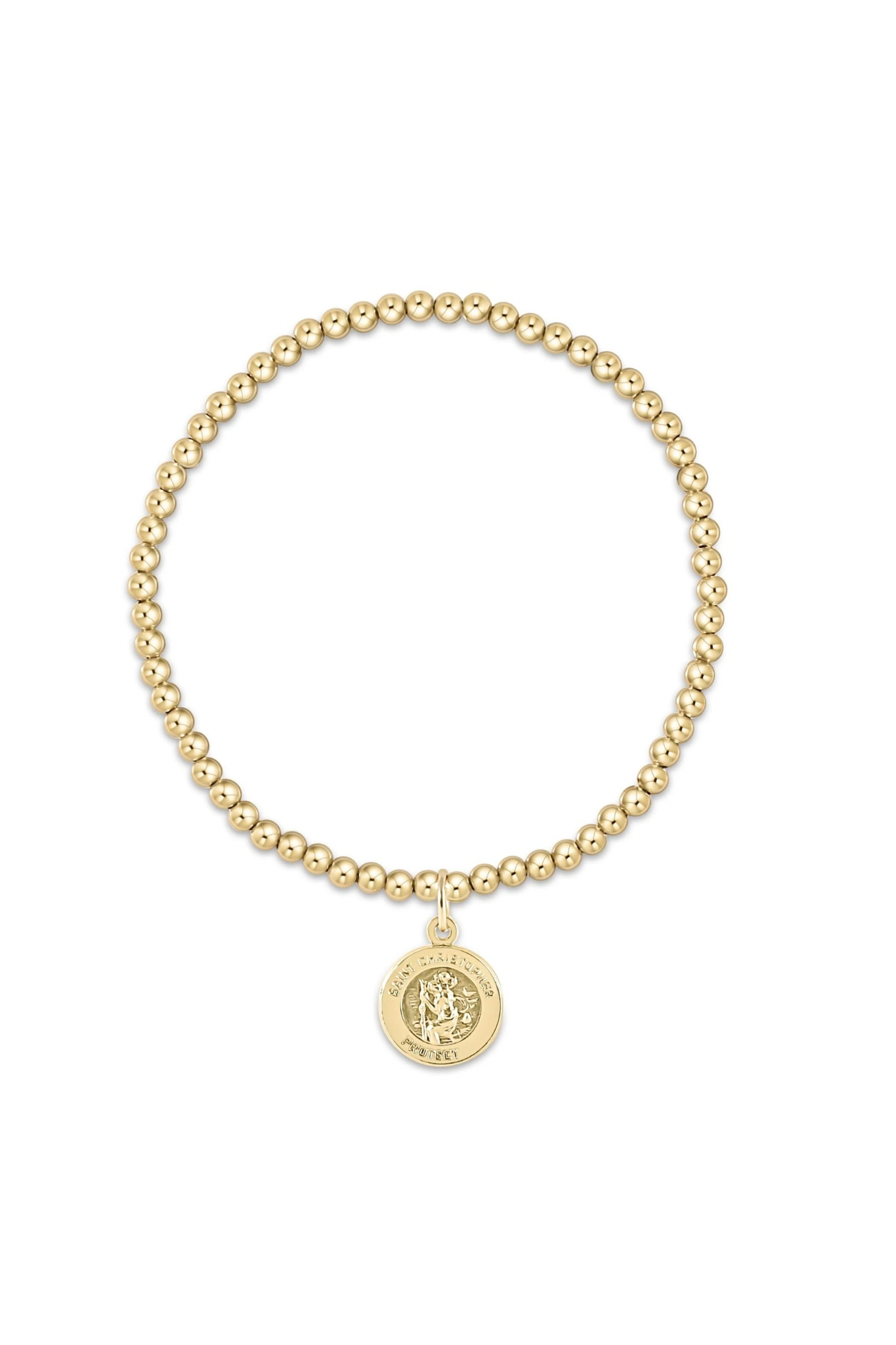 Enewton 3mm Protection Gold Disc Bracelet - Be You Boutique