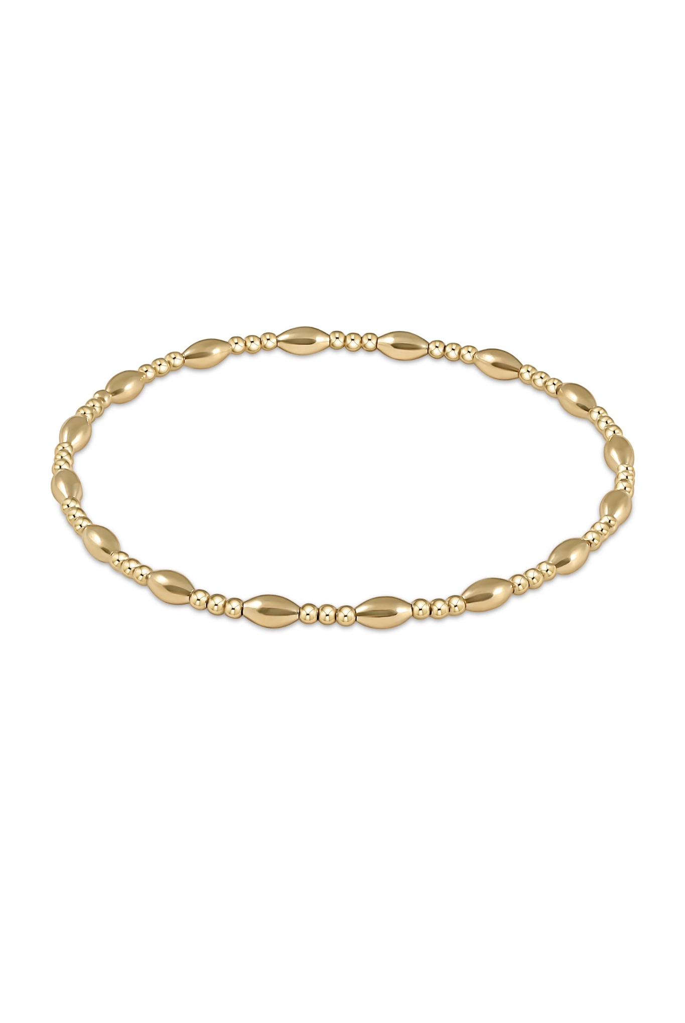 Enewton 2mm Harmony Sincerity Gold Bead Bracelet - Be You Boutique