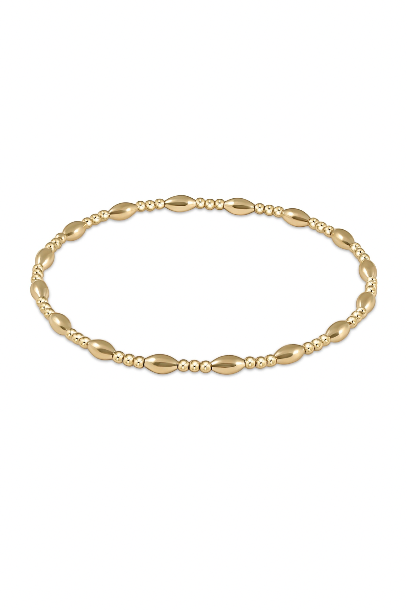 Enewton 2mm Harmony Sincerity Gold Bead Bracelet - Be You Boutique