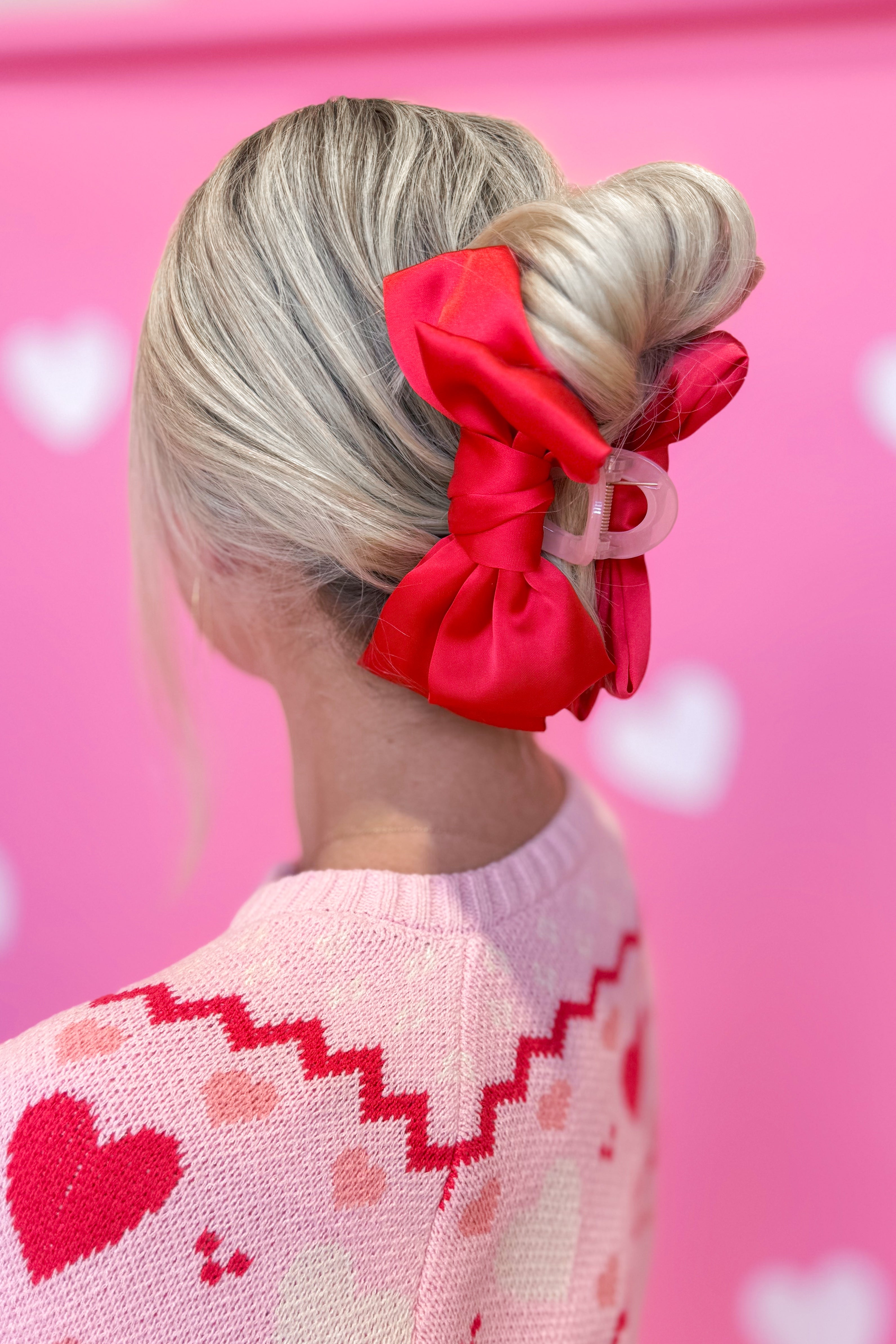Darling Satin Bow Claw Clip - Be You Boutique