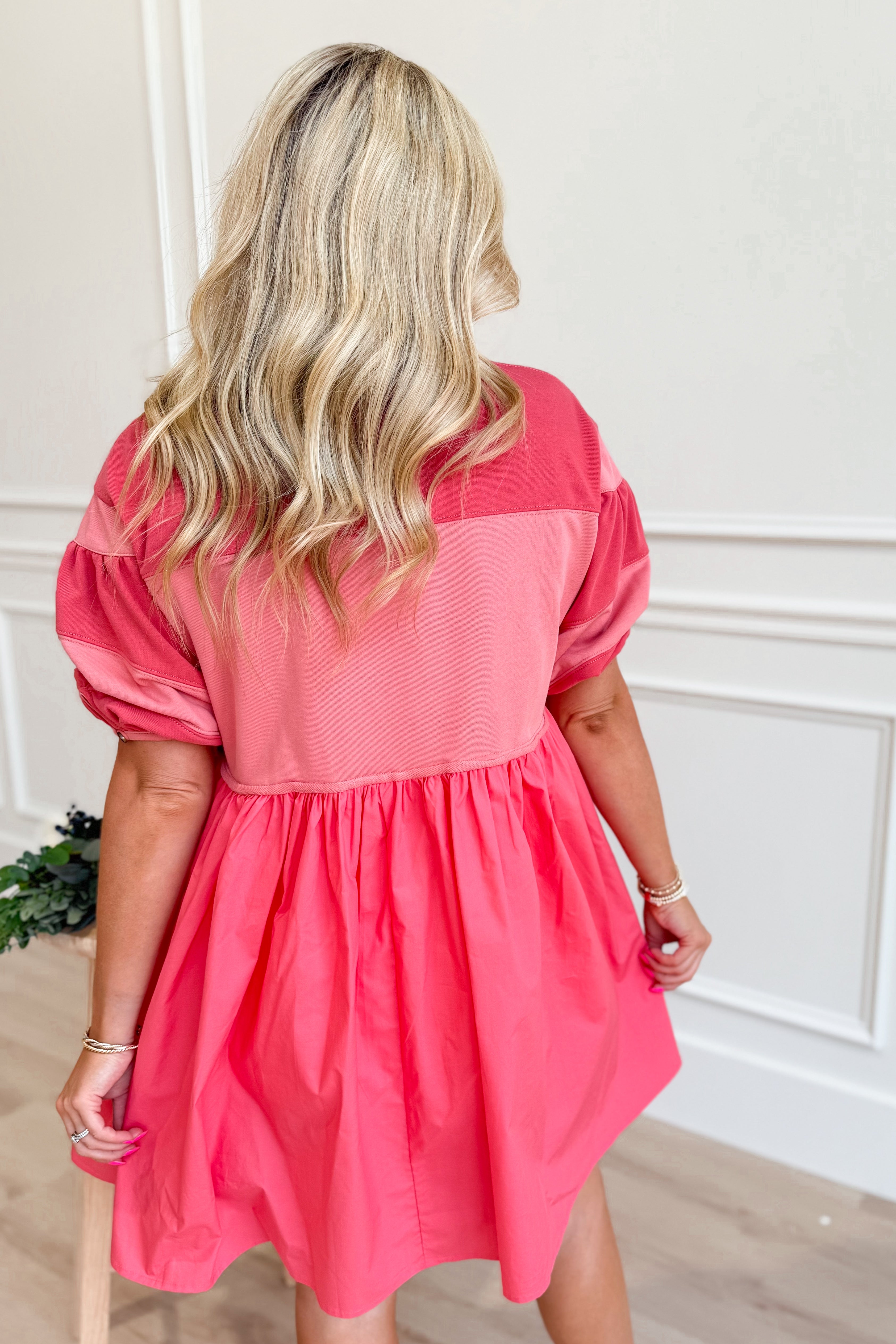 Kate Short Sleeve Mini Dress - Be You Boutique