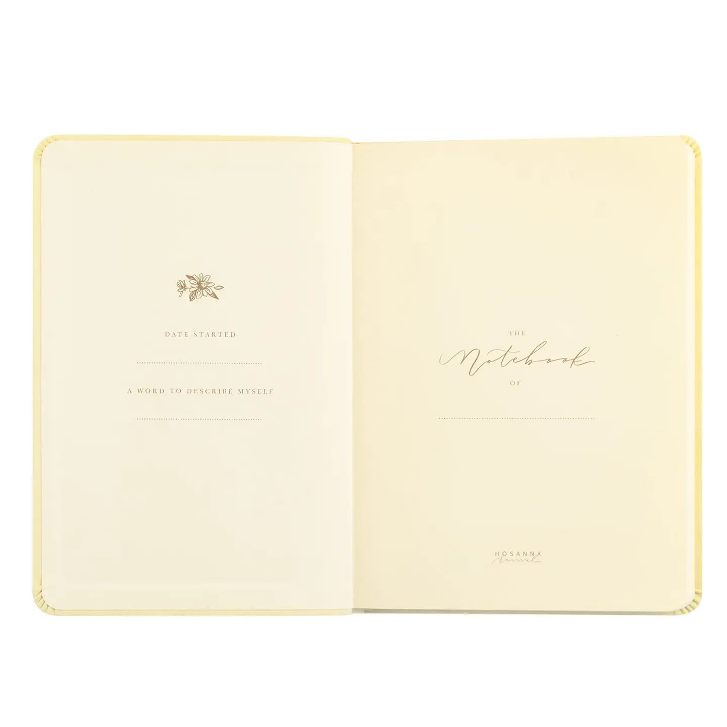 HOSANNA REVIVAL Belfast-themed notebook with decorative cover, part of 218 Other Accessories collection, featuring intricate design.