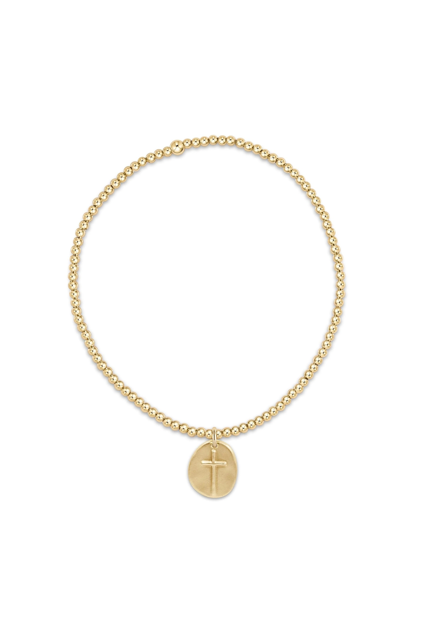 Enewton 2mm Inspire Small Gold Charm Bracelet - Be You Boutique