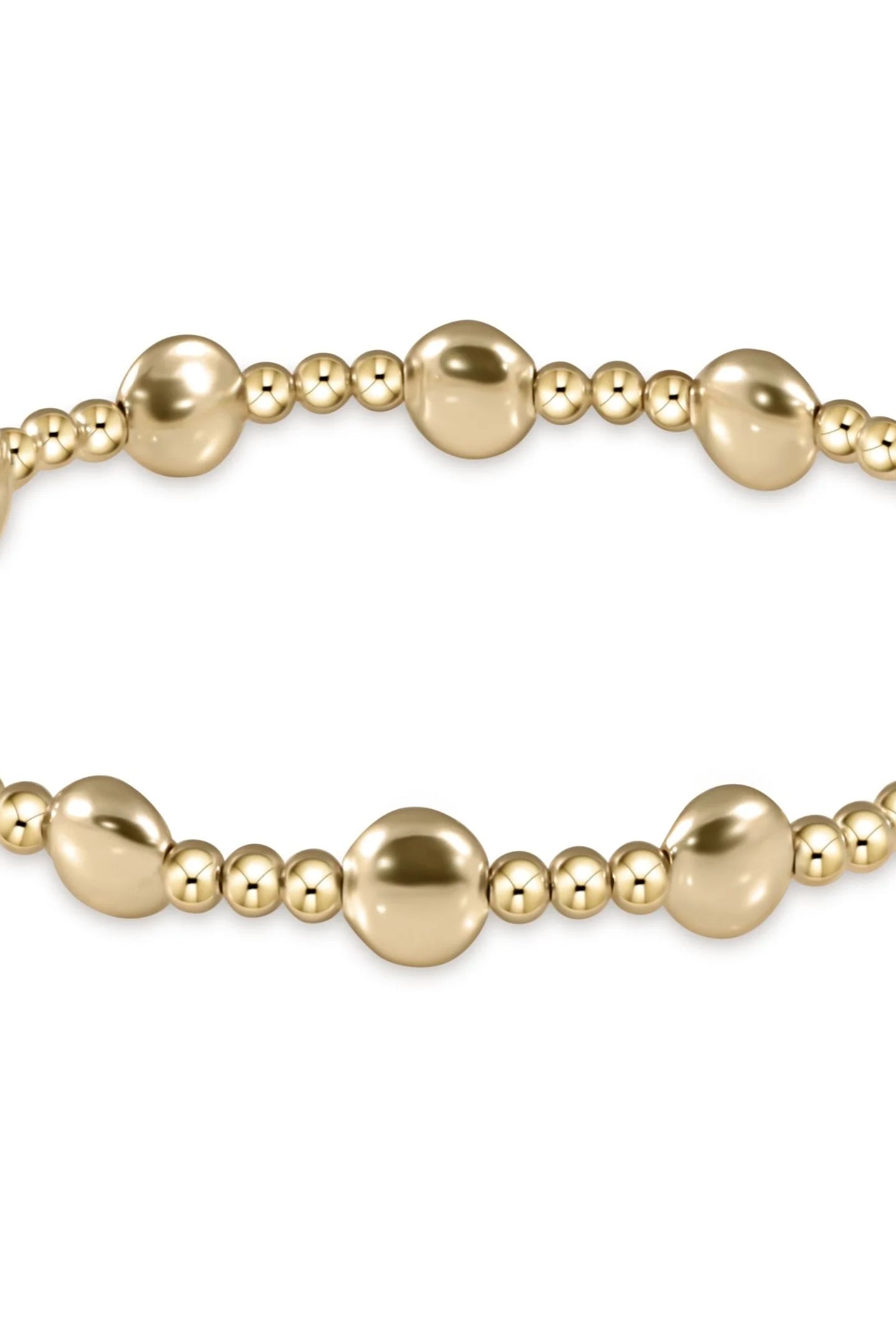 Enewton 6mm Honesty Sincerity Gold Bead Bracelet - Be You Boutique