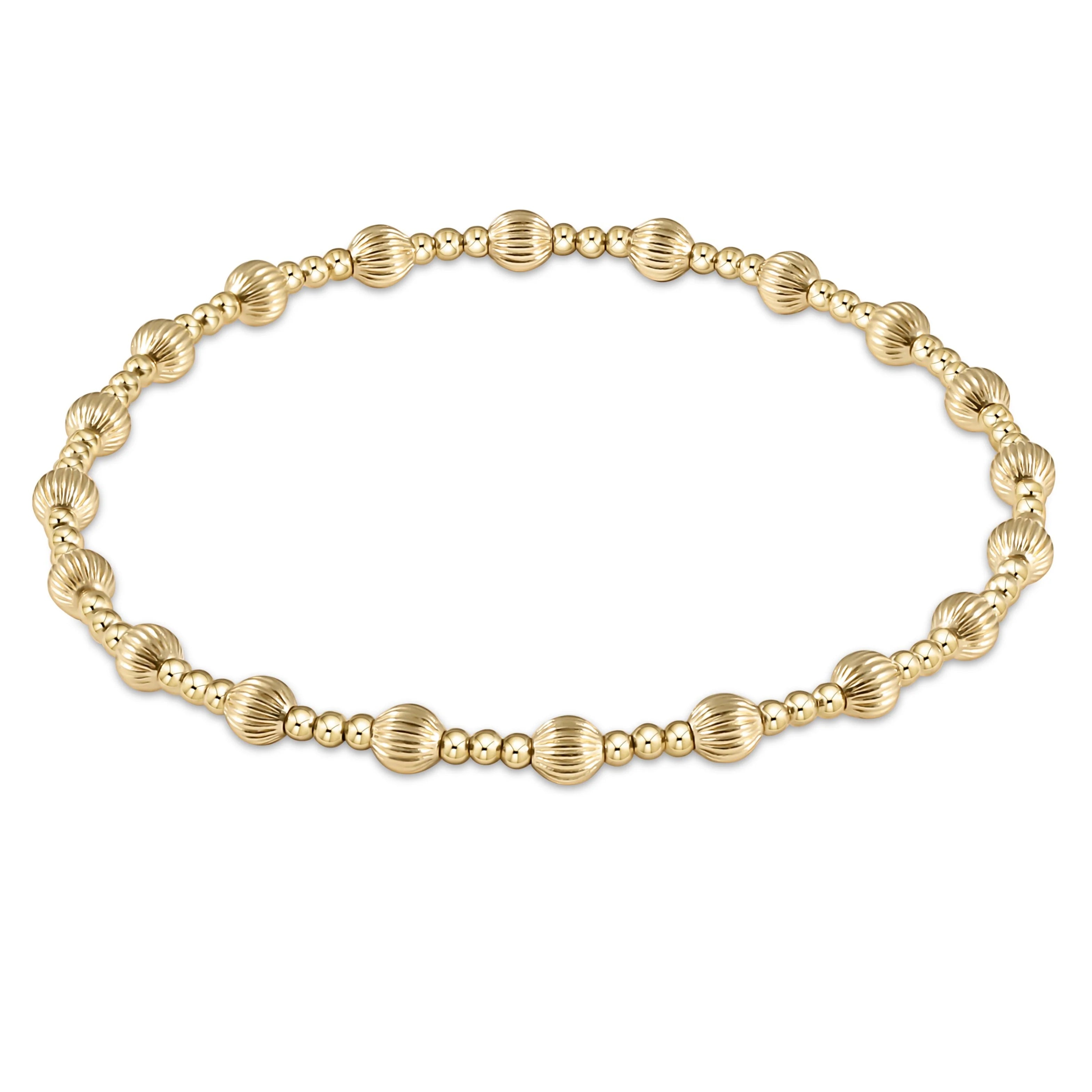 Enewton 4mm Dignity Sincerity Gold Bracelet - Be You Boutique
