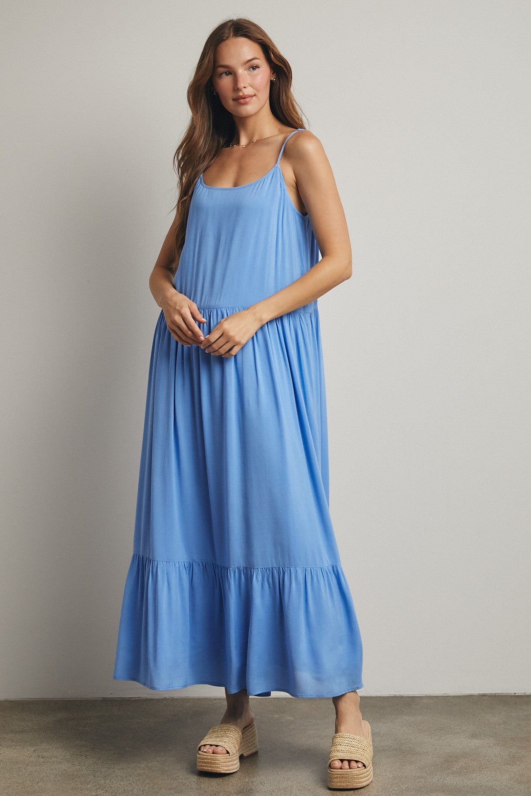 Wilma Flowy Maxi Dress - Be You Boutique