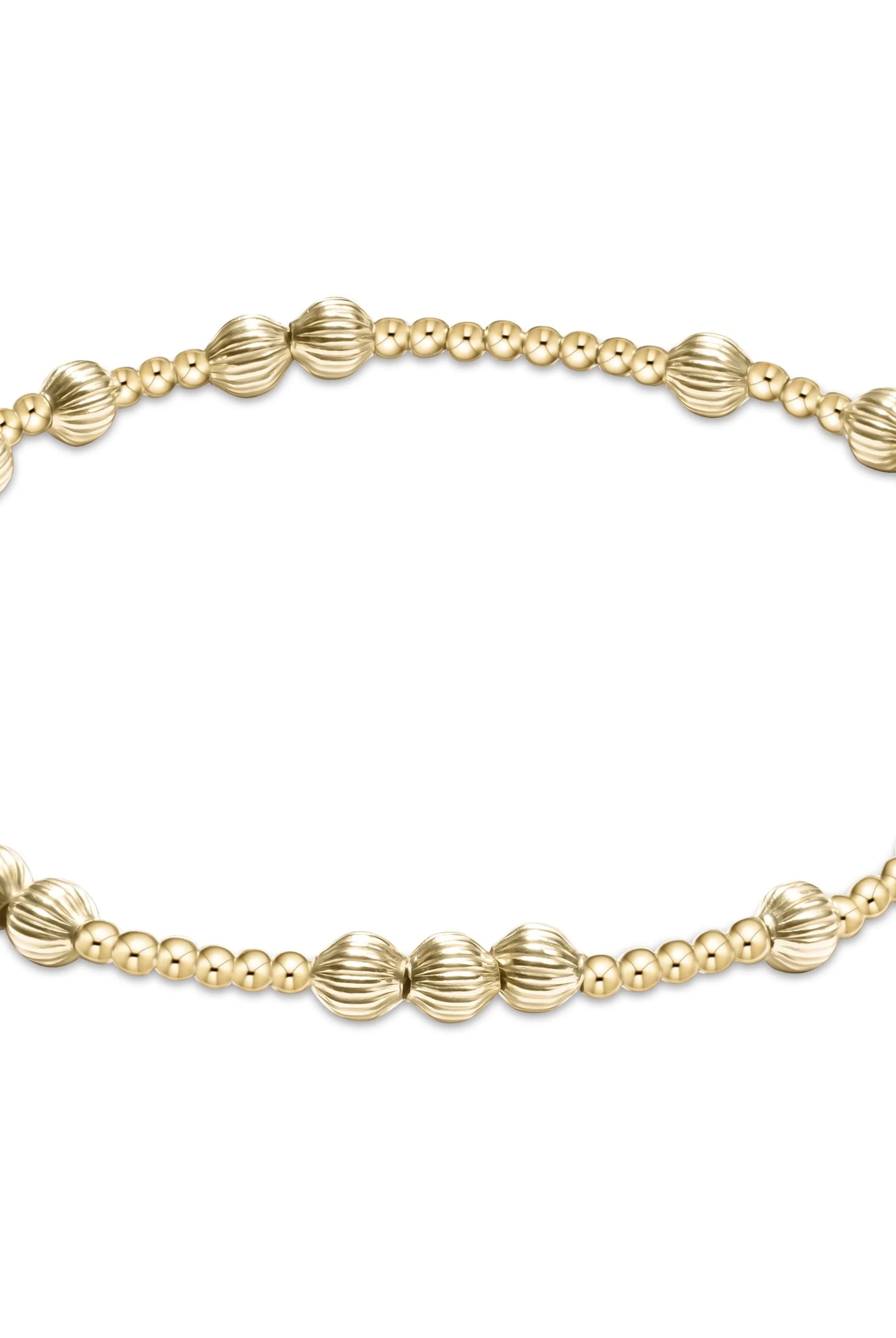 Enewton 4mm Dignity Hope Unwritten Gold Bracelet - Be You Boutique