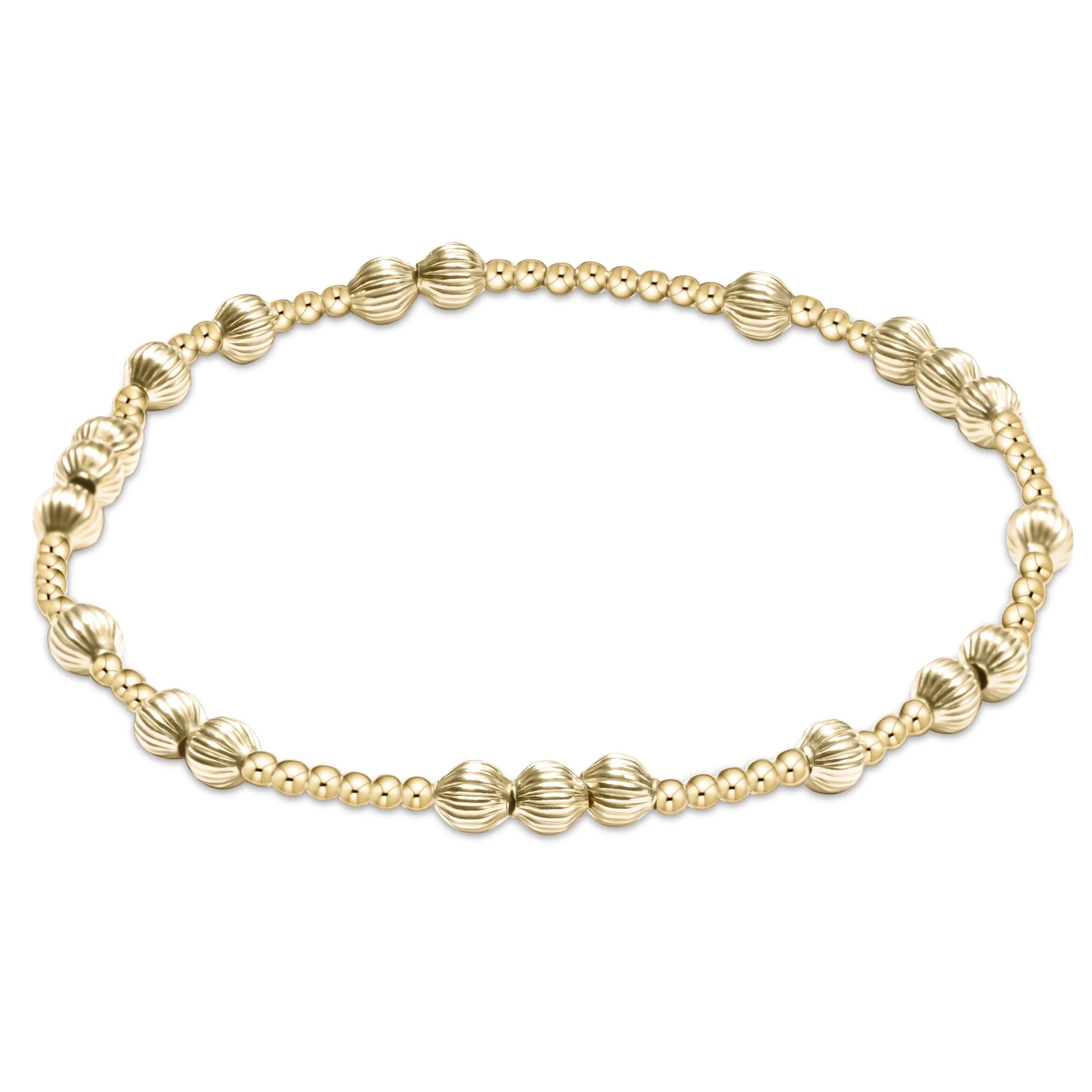 Enewton 4mm Dignity Hope Unwritten Gold Bracelet - Be You Boutique