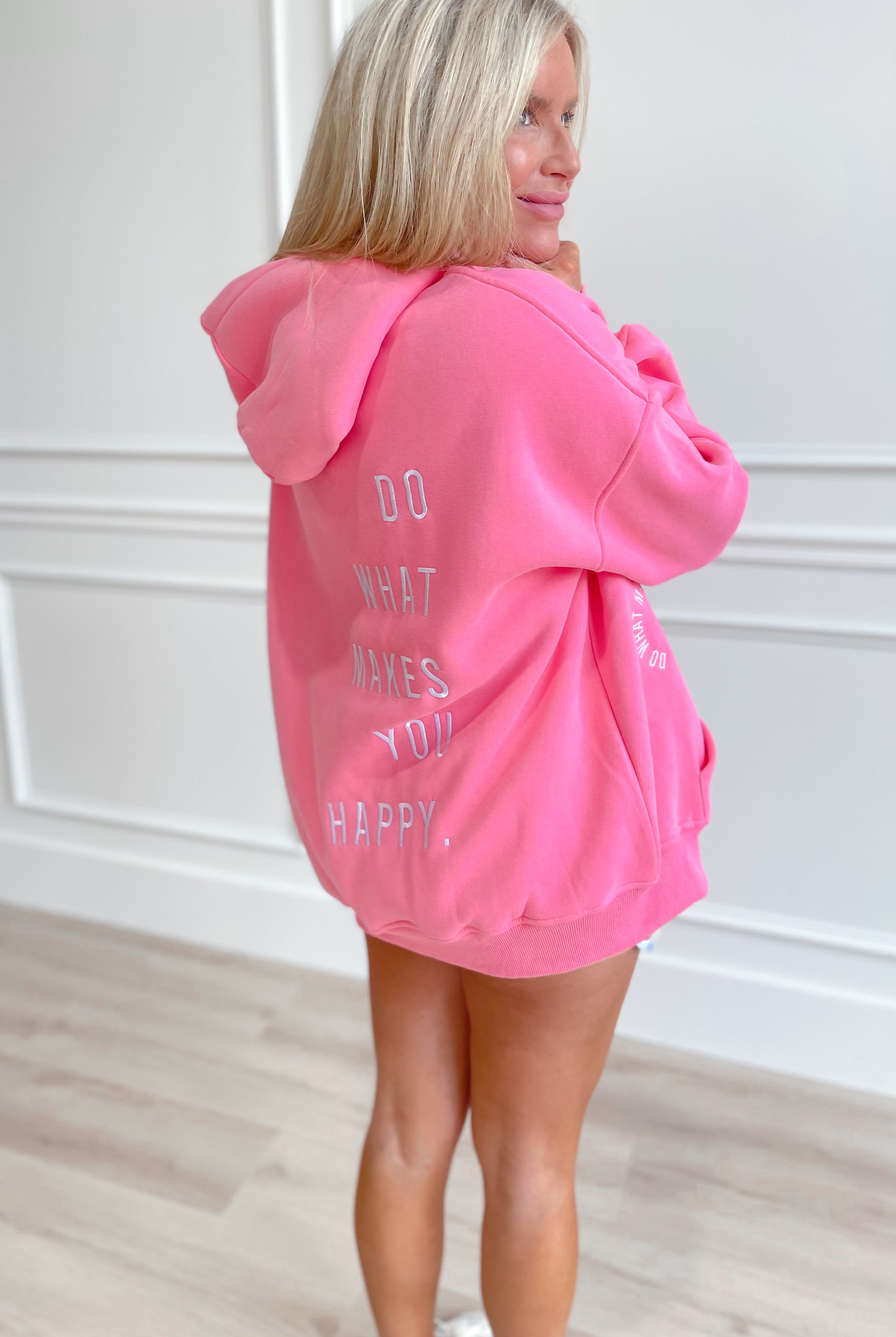 Do What Makes You Happy Hooded Sweatshirt - Be You Boutique