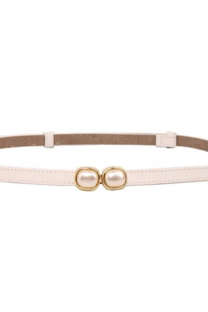 Pearl Buckle Belt (multi) - Be You Boutique