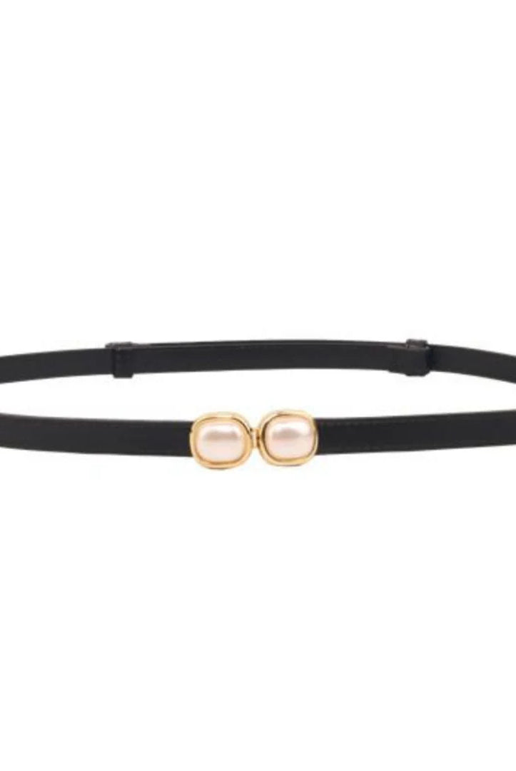 Pearl Buckle Belt (multi) - Be You Boutique