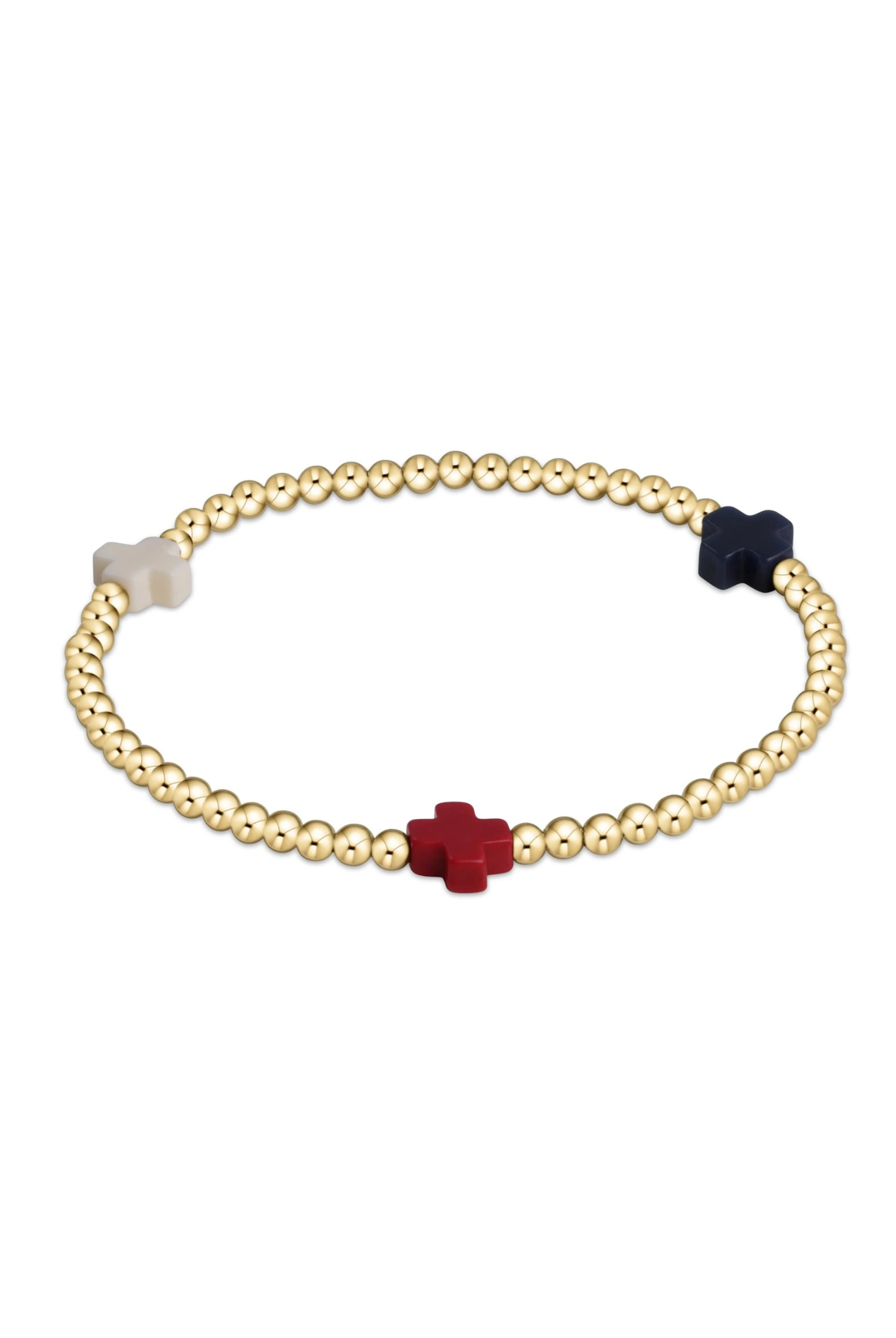 Enewton 3mm Signature Cross Bracelet - Firecracker - Be You Boutique