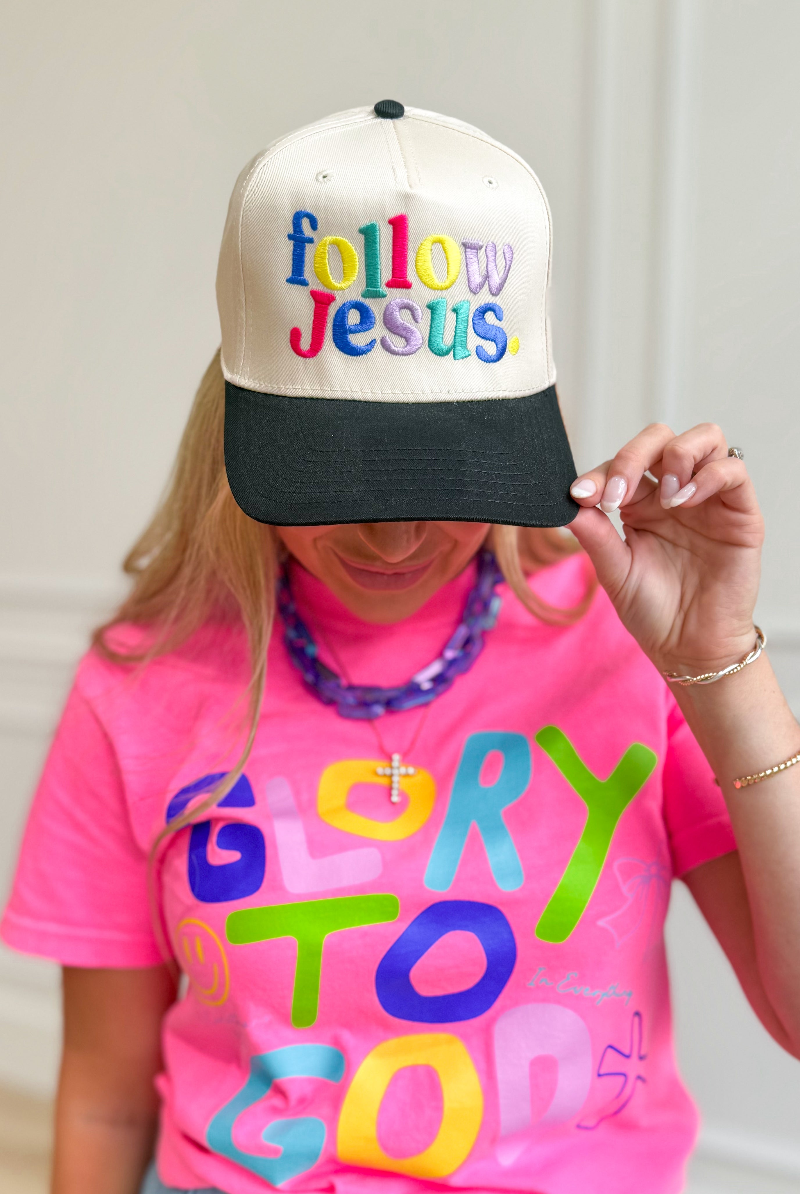Follow Jesus Trucker Hat - Be You Boutique