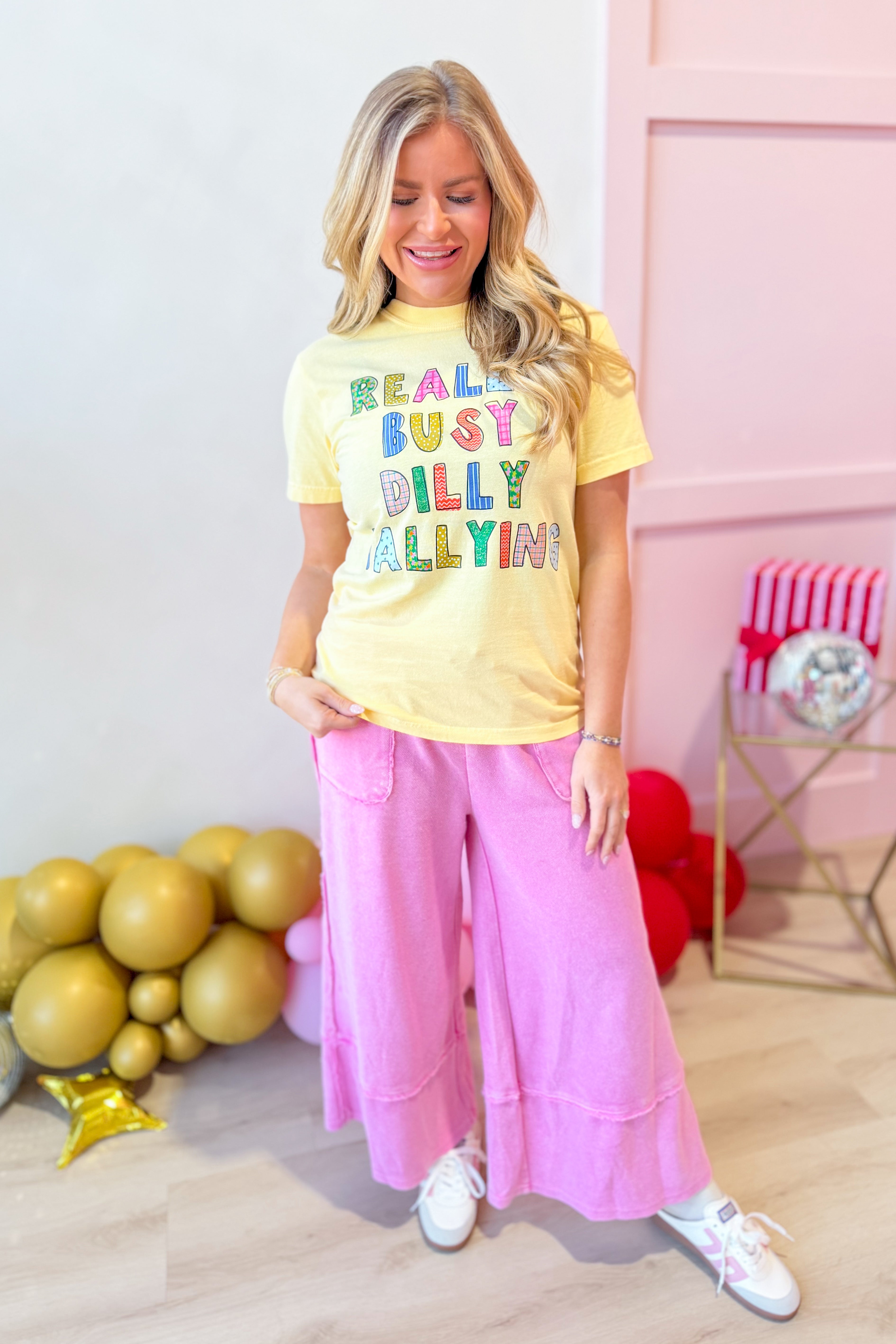 Dilly Dallying Graphic T-Shirt - Be You Boutique