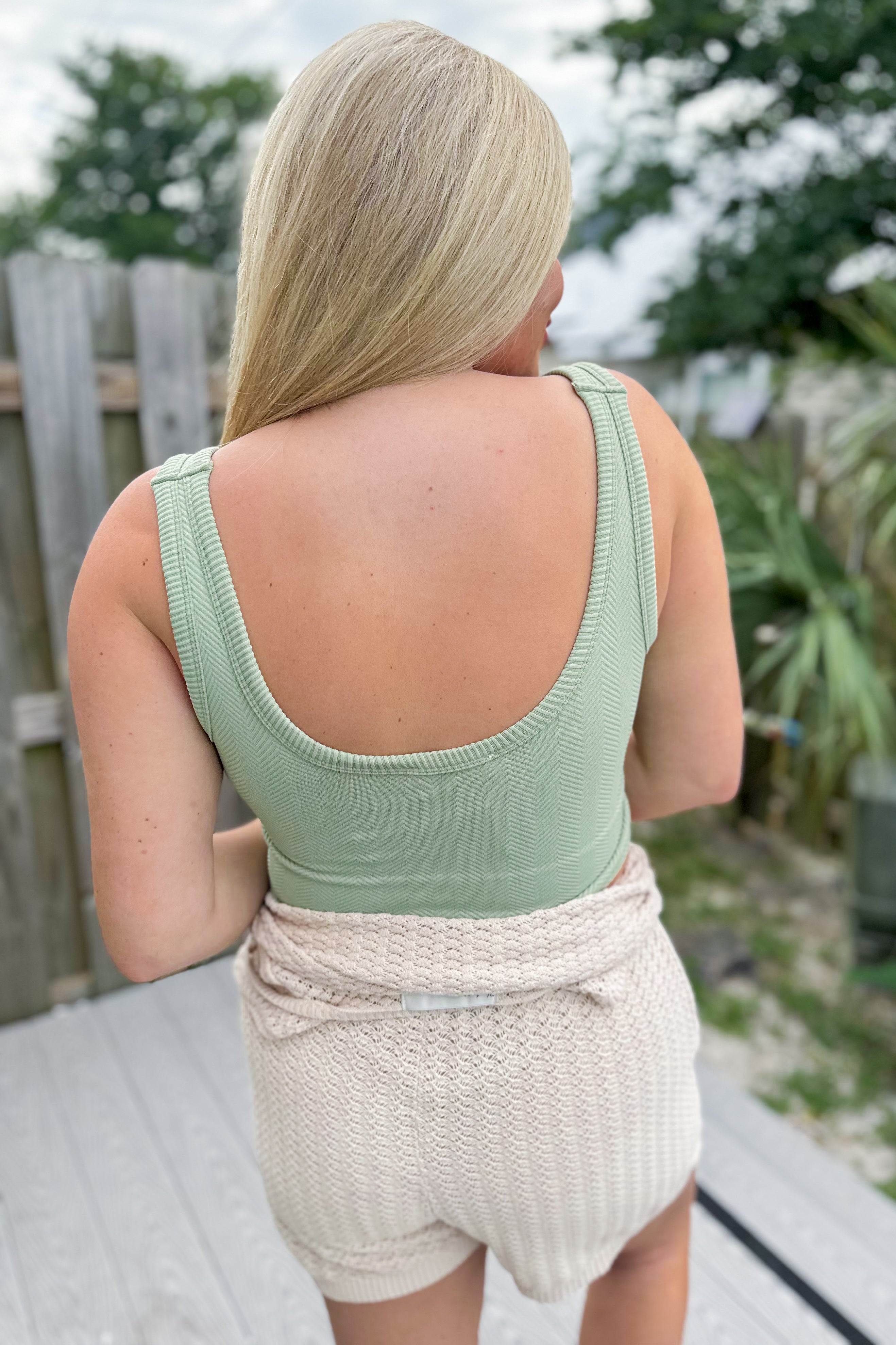 Kyle Stretchy Crew Neck Sleeveless Knit Top - Be You Boutique