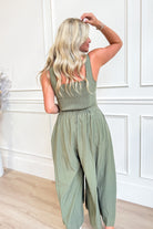 Whitney Embroidered Midi Pant Set - Be You Boutique