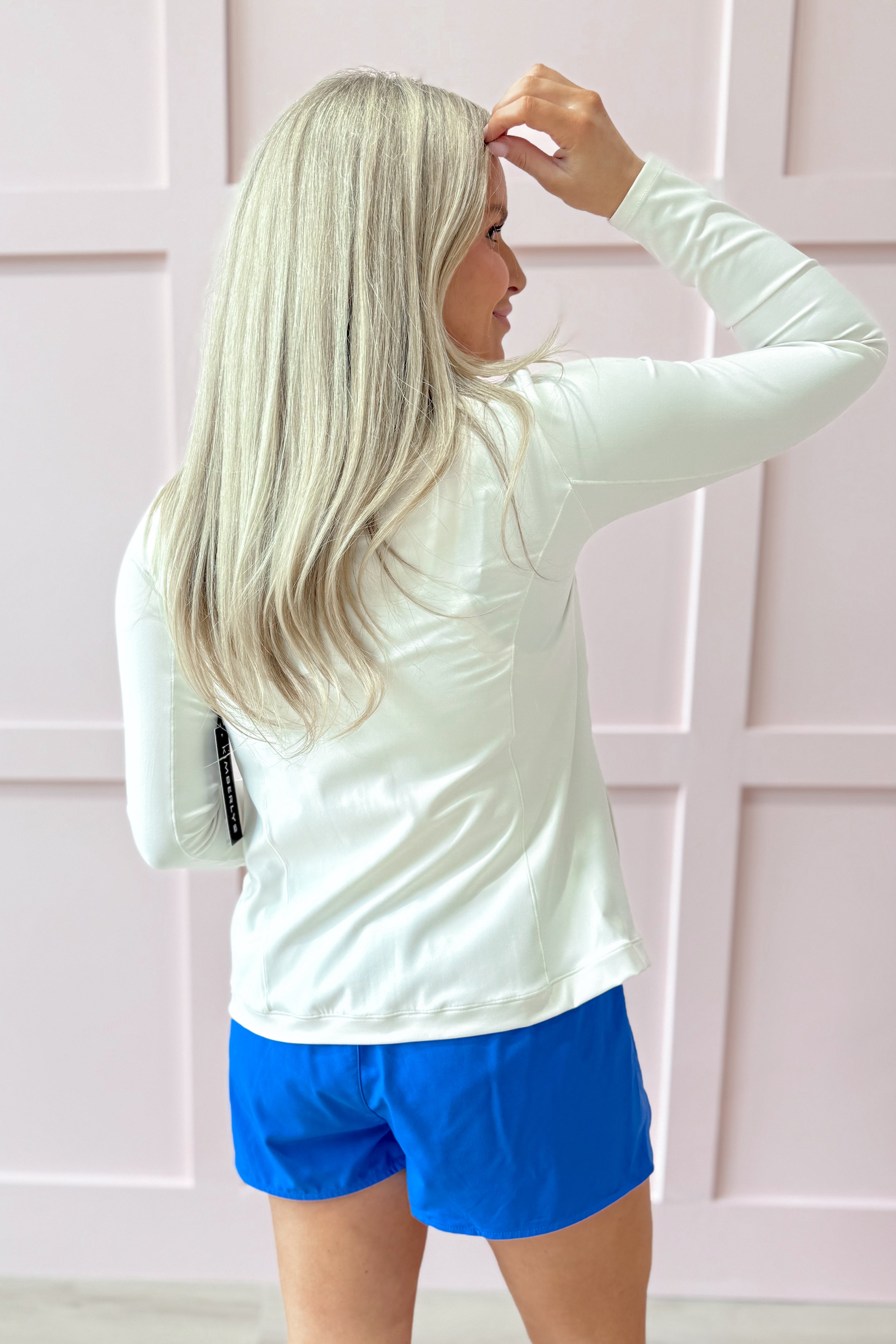 Lanie Soft Fitted Athletic Zip Up Jacket - Be You Boutique