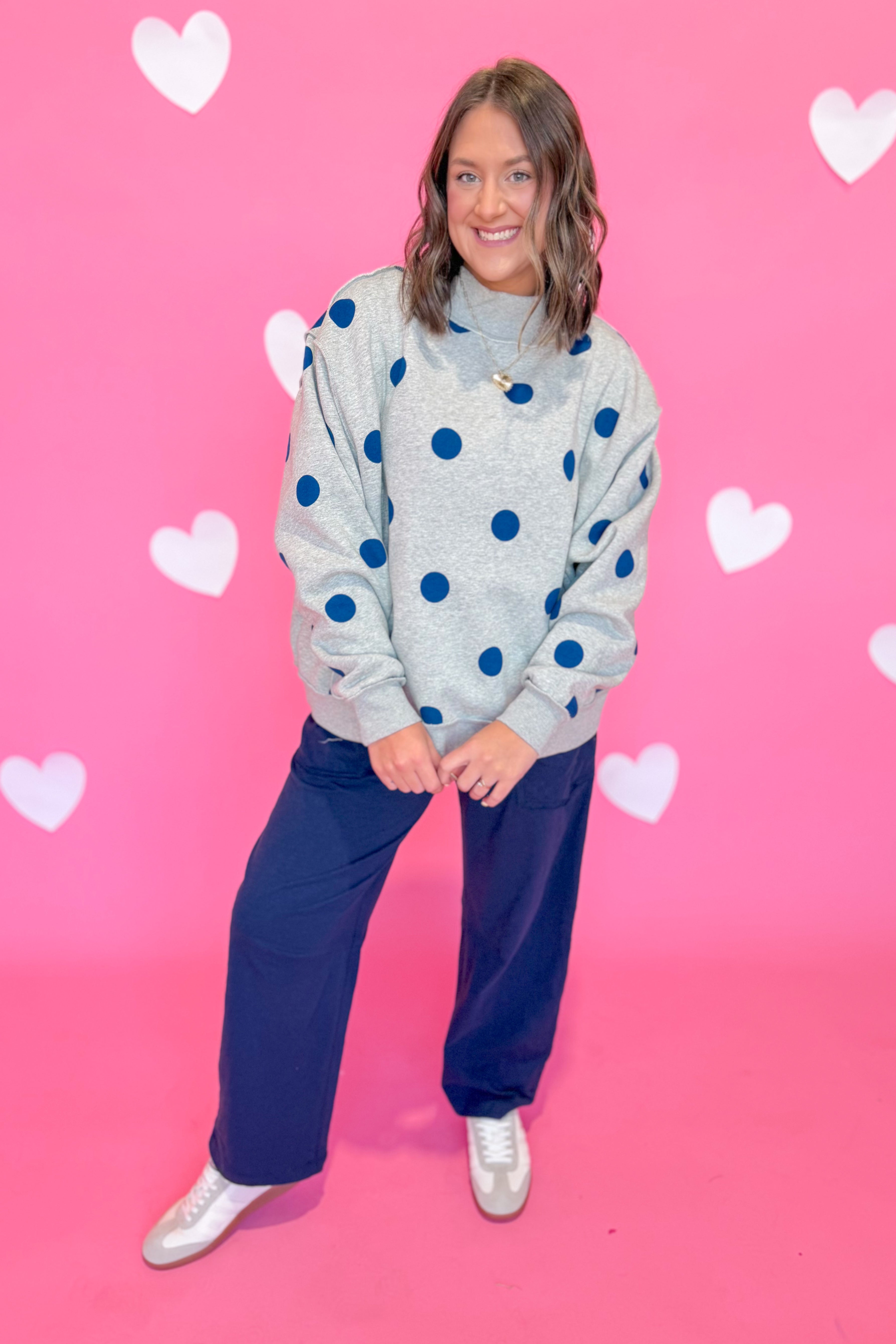 WRSHP Reversible Mock Neck Sweatshirt - Be You Boutique