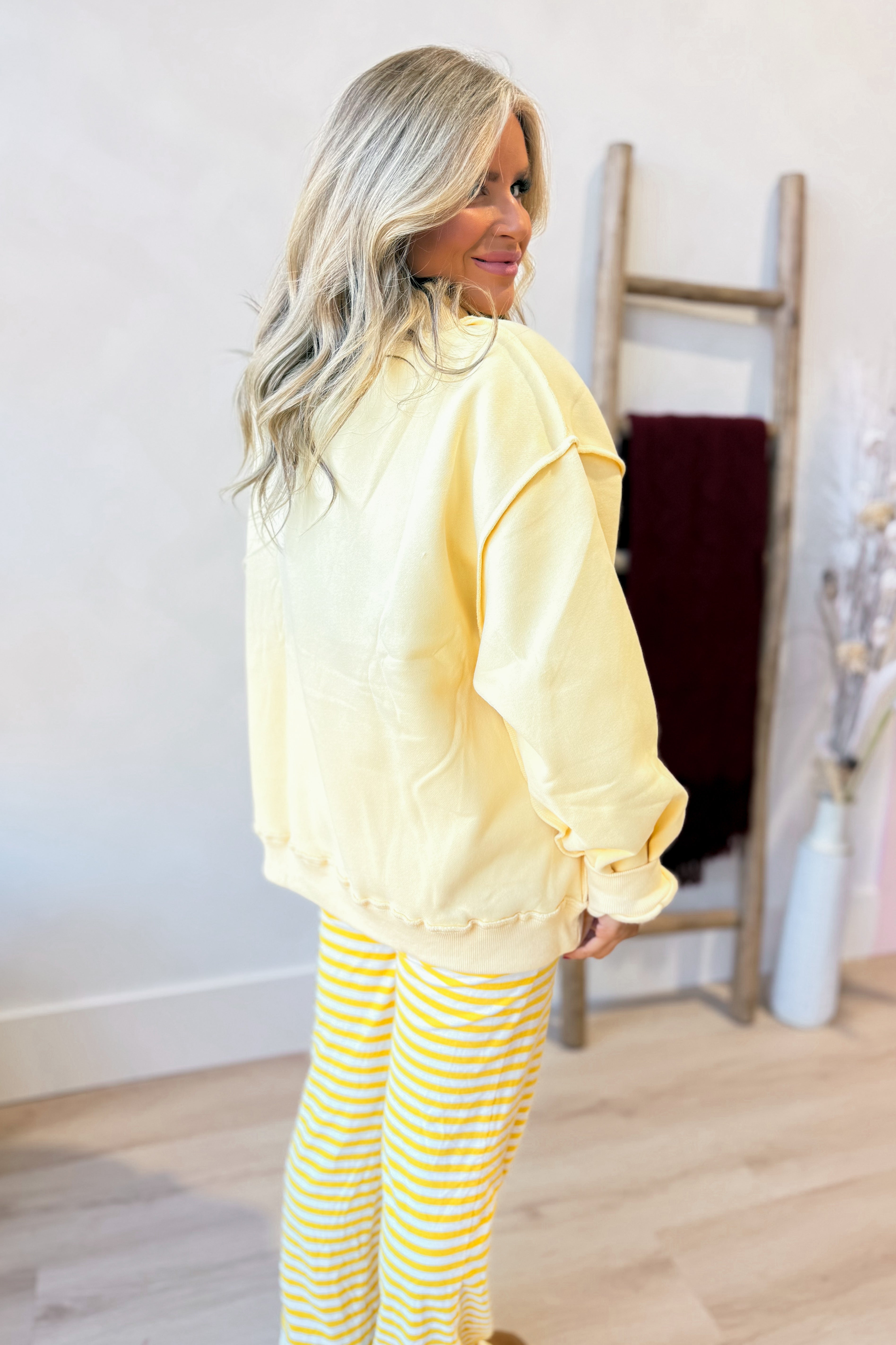 Mother Mock Neck Embroidered Sweatshirt - Be You Boutique