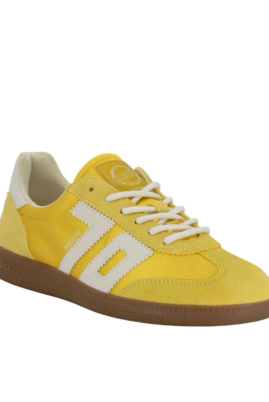 BACK 70 Ghost Sneakers in Banana color, 205 sneaker style, featuring vibrant yellow design and modern athletic silhouette.