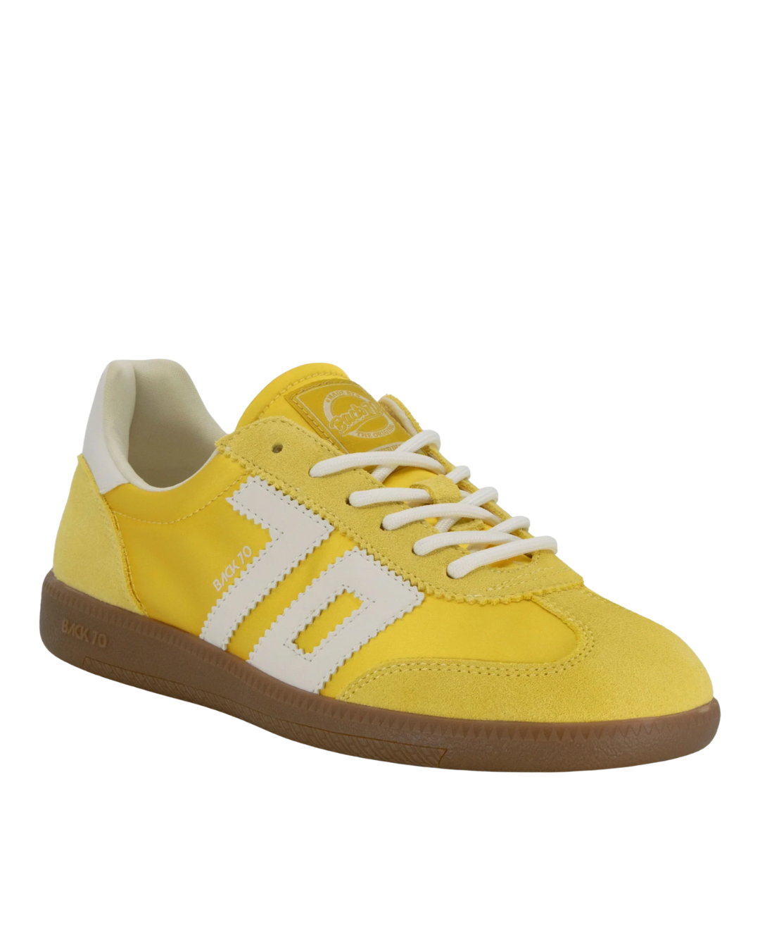BACK 70 Ghost Sneakers in Banana color, 205 Sneakers style, featuring a lightweight design and distinctive yellow hue.