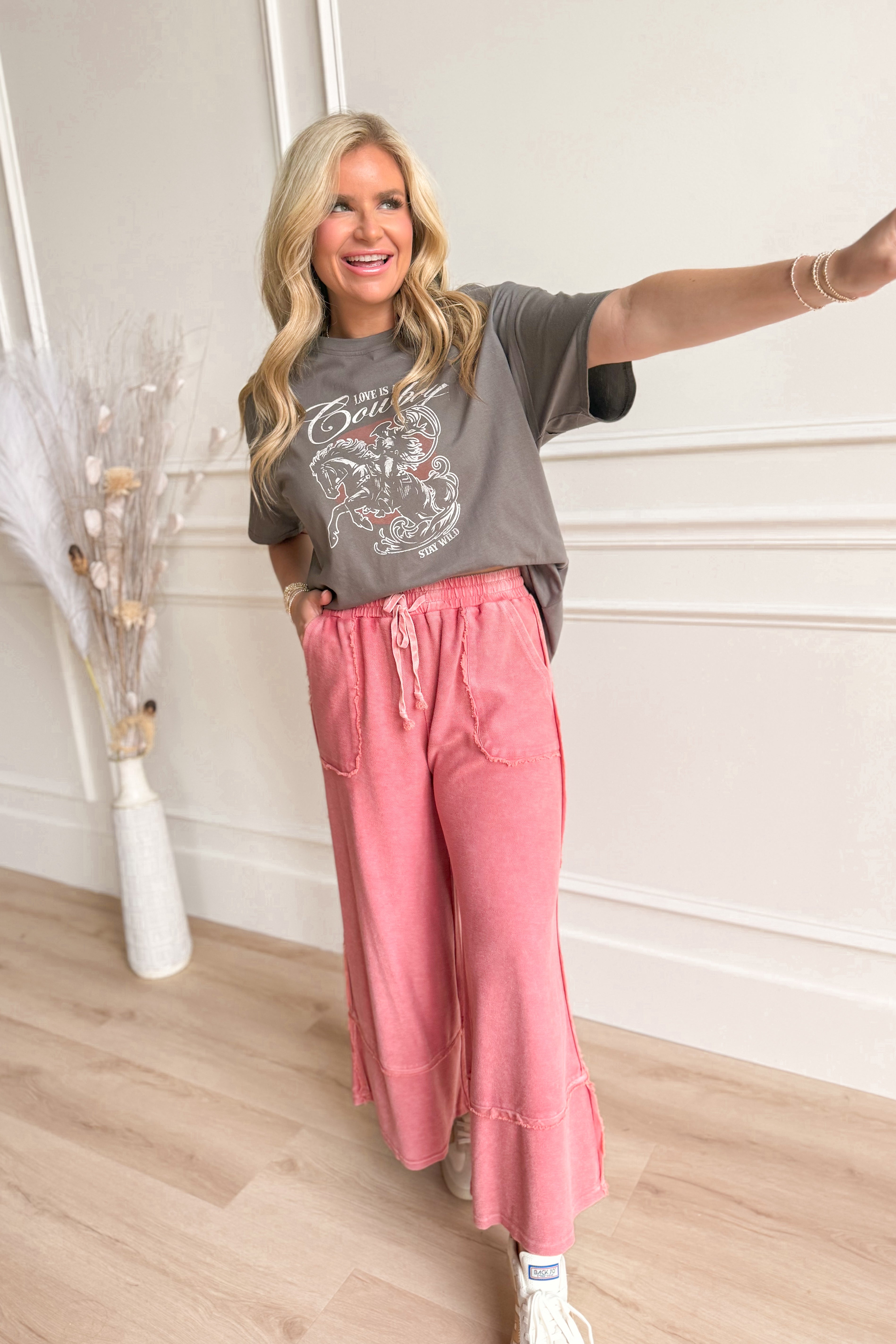 Chase Oversized Graphic T Shirt - Be You Boutique