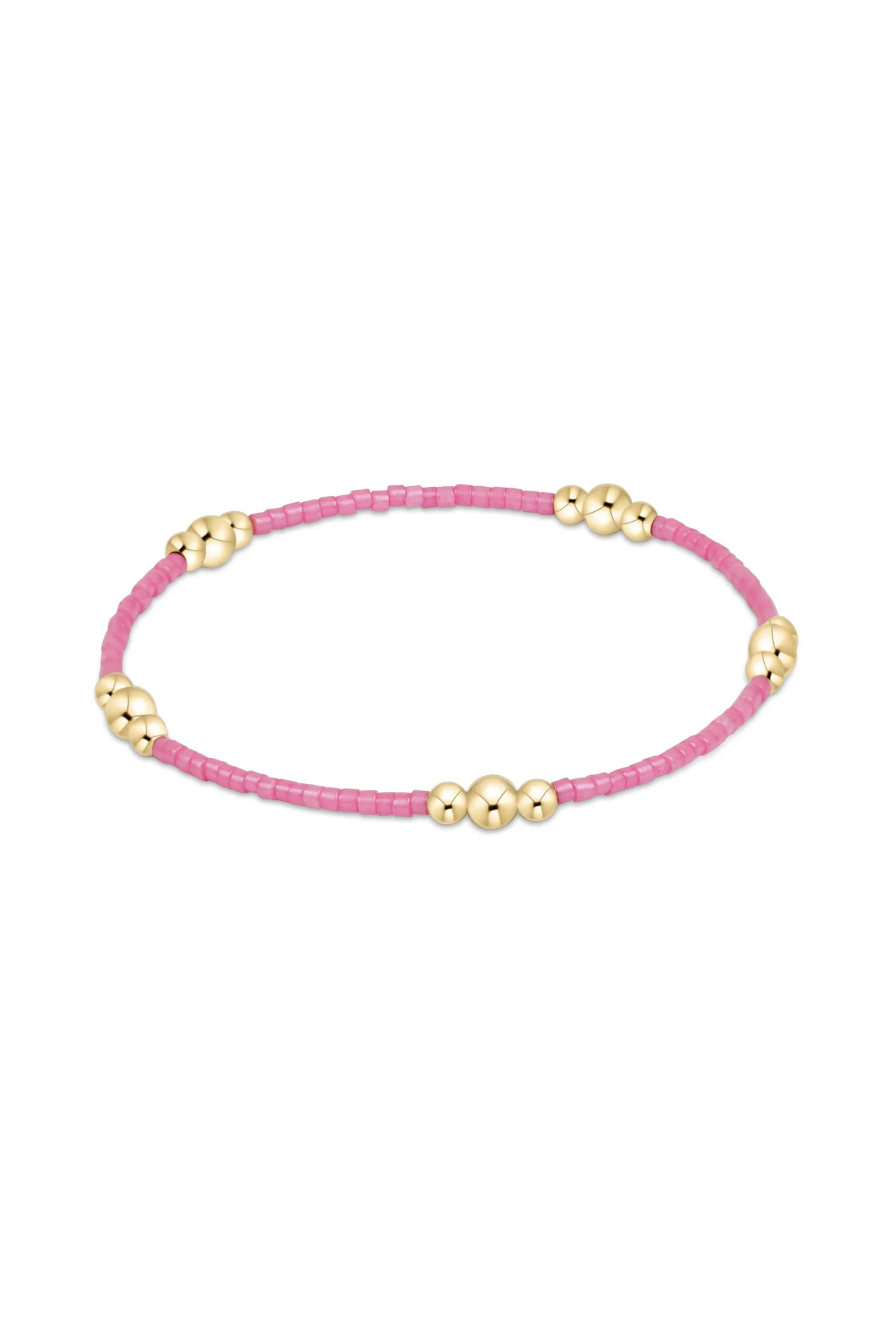 Enewton Bubblegum Hope Purpose gold bracelet with intricate jewelry design, showcasing a sleek and elegant accessory.