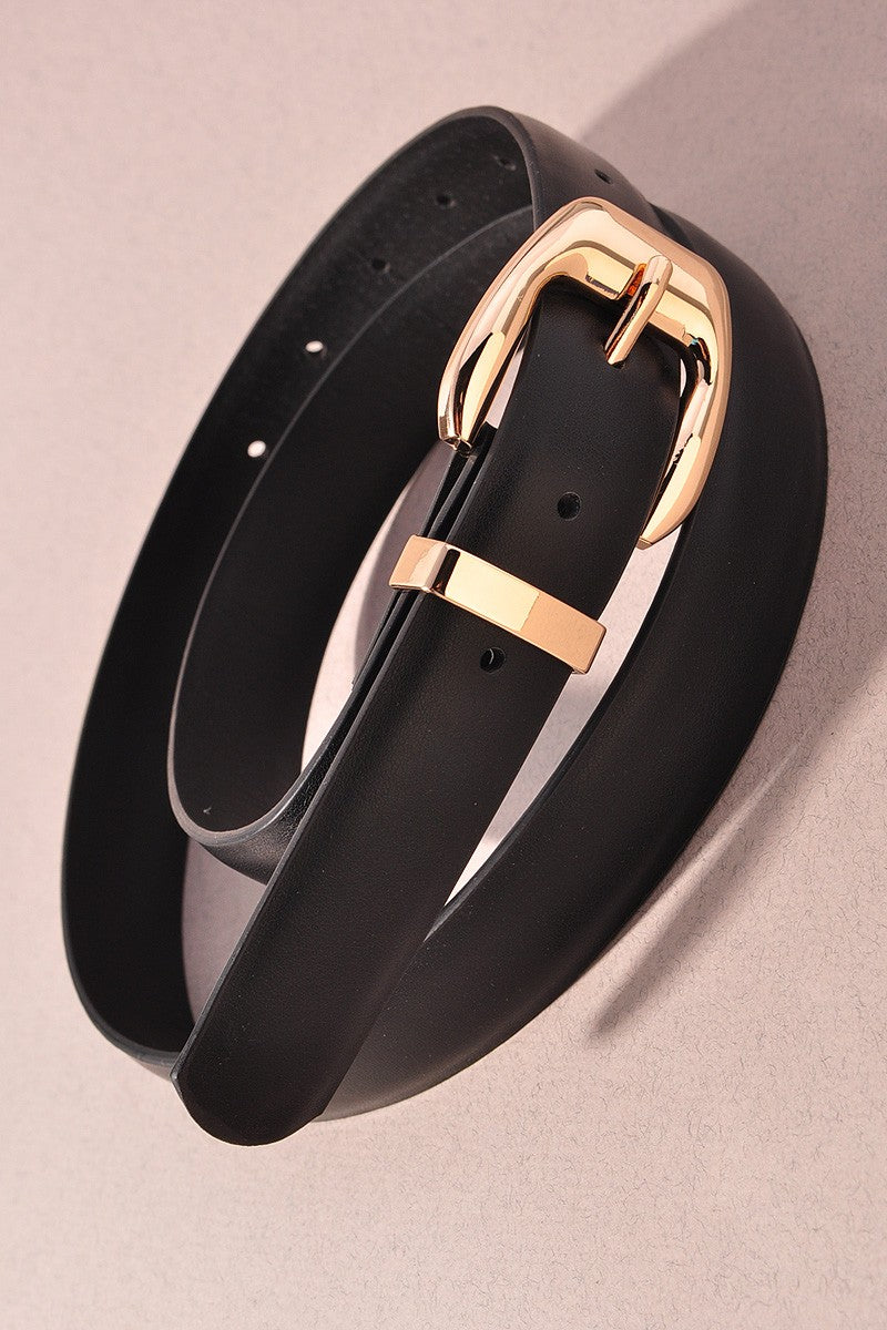 Squared Bubbled U Buckled Belt (multi) - Be You Boutique