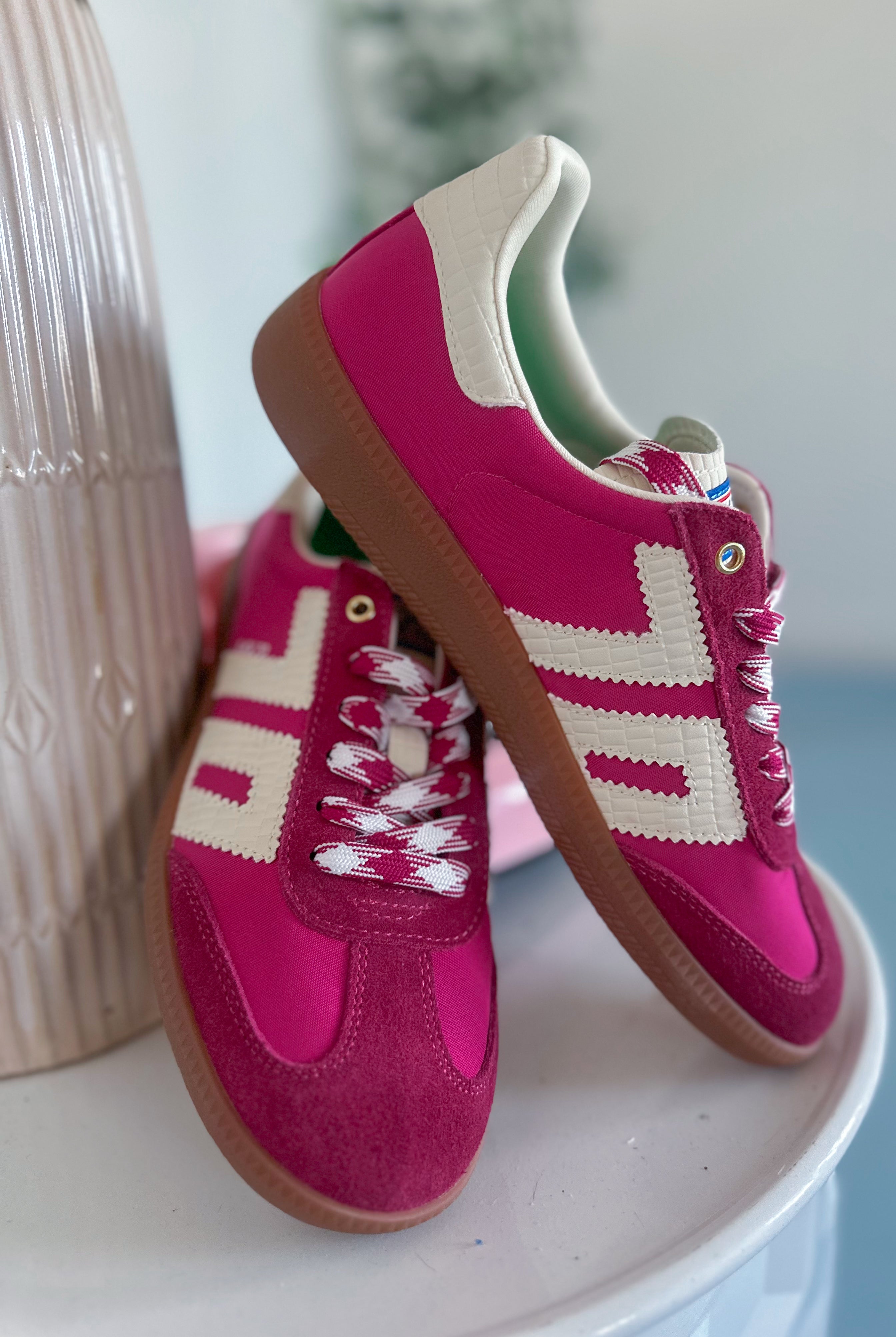 BACK70 Ghost Sneakers in Cherry - Be You Boutique