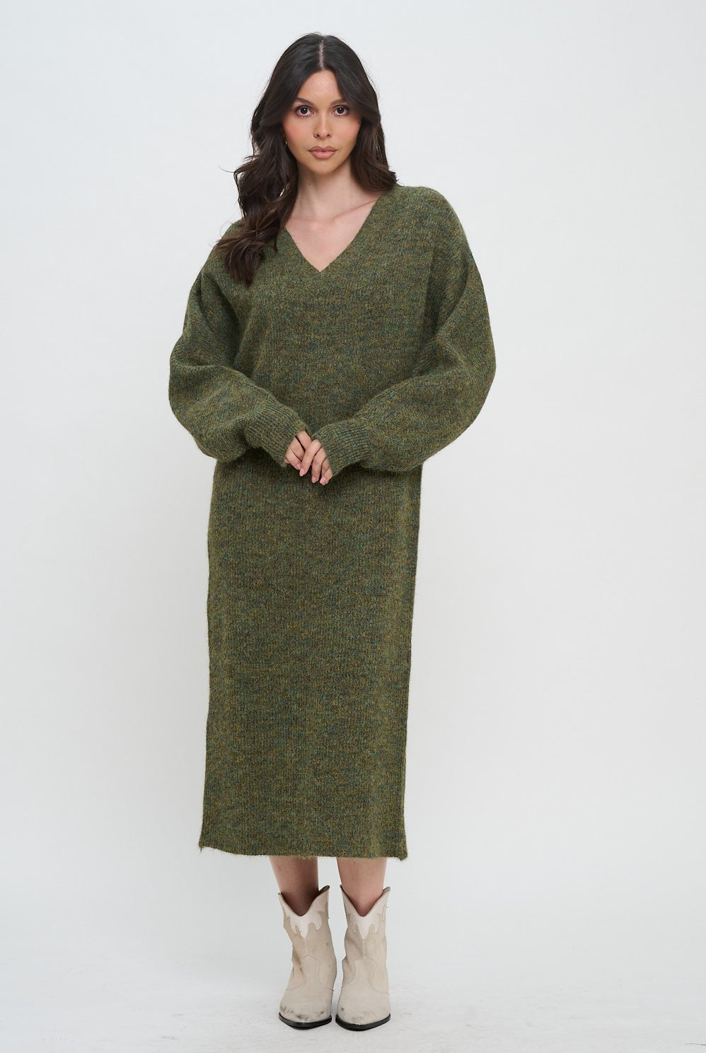 Vinny Sweater Knit Maxi Dress - Be You Boutique
