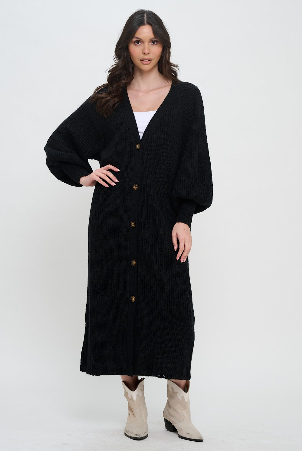 Molly Sweater Knitted Maxi Dress - Be You Boutique