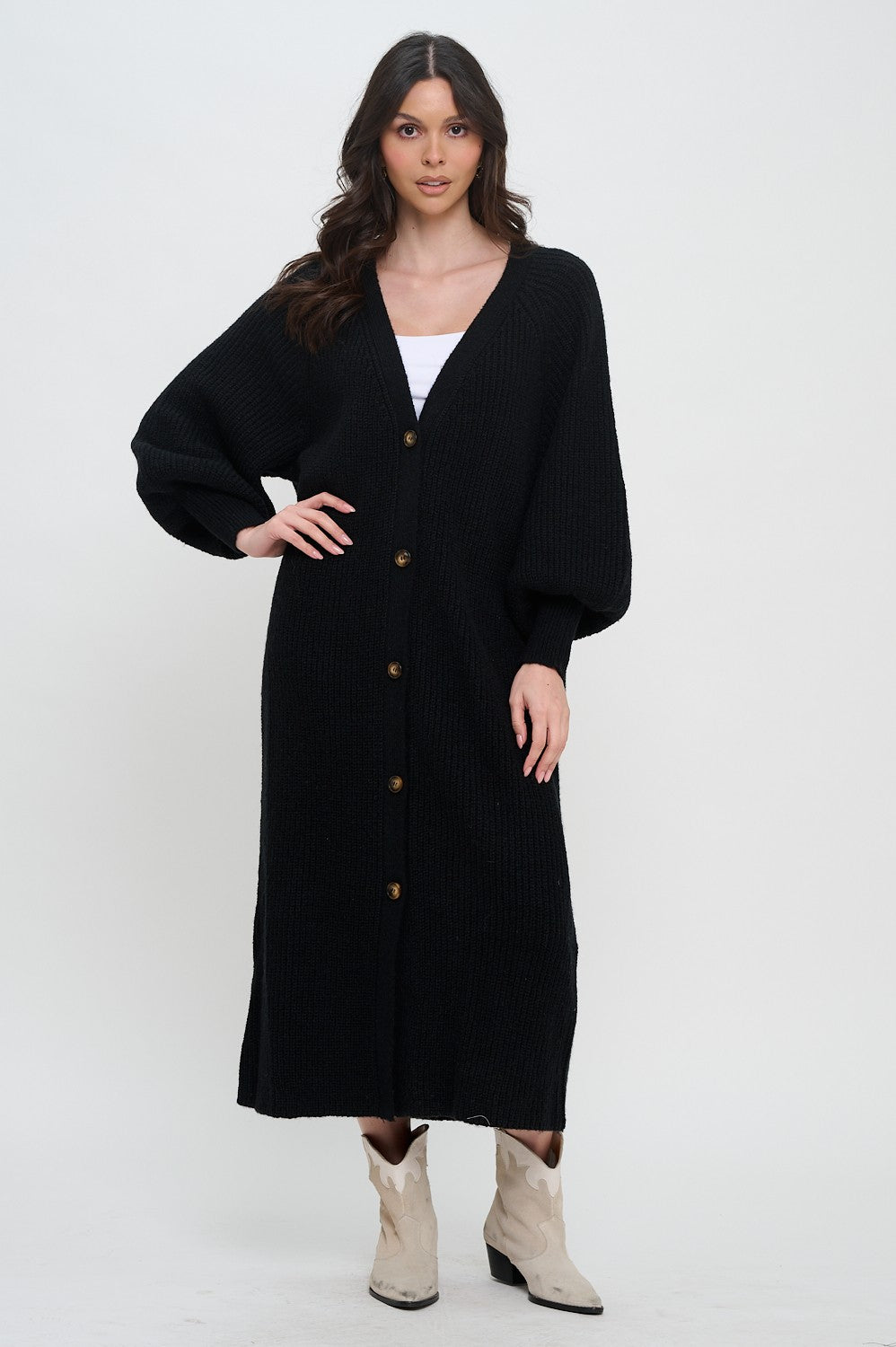 Molly Sweater Knitted Maxi Dress - Be You Boutique