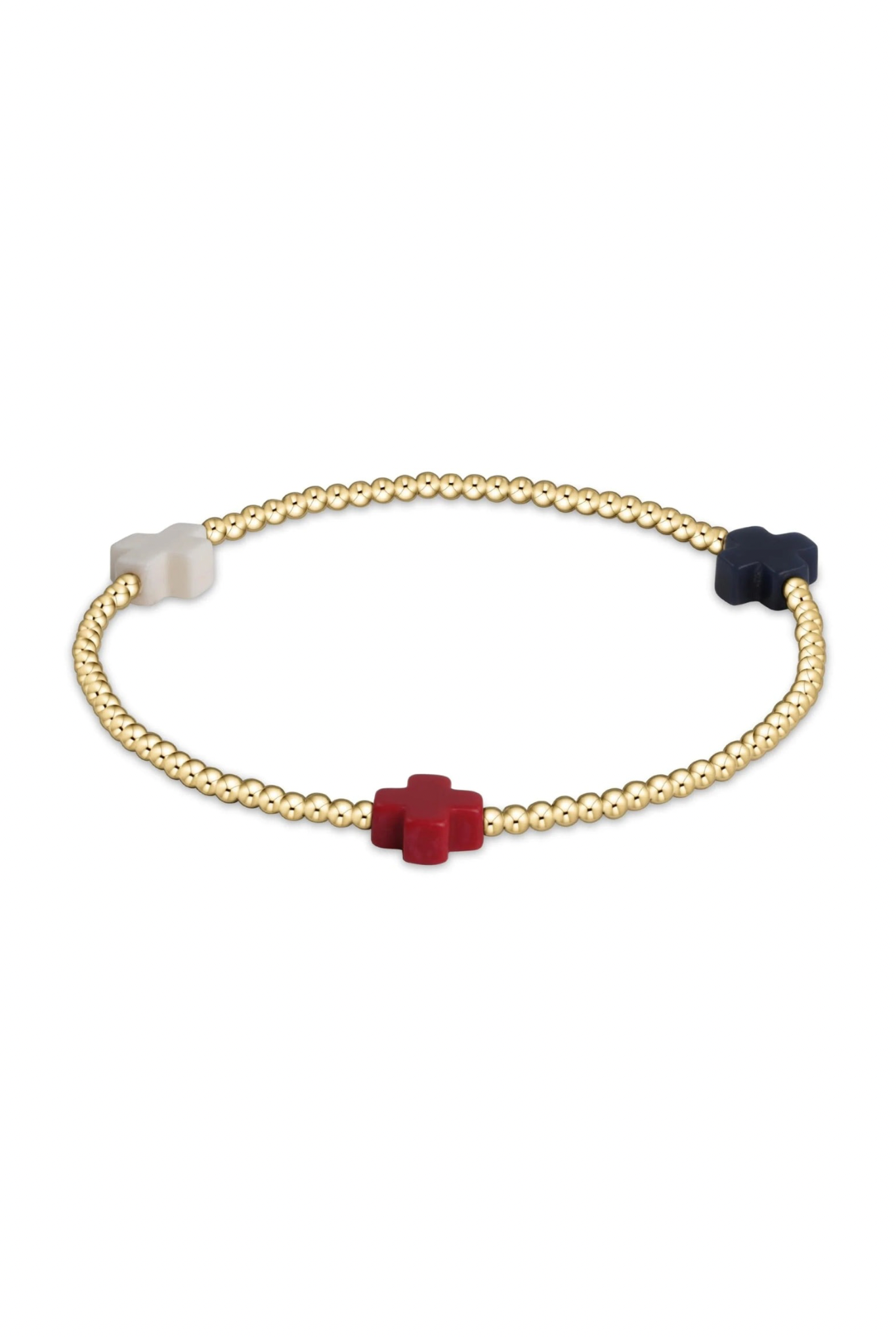 Enewton 2mm Signature Cross Bracelet - Firecracker - Be You Boutique