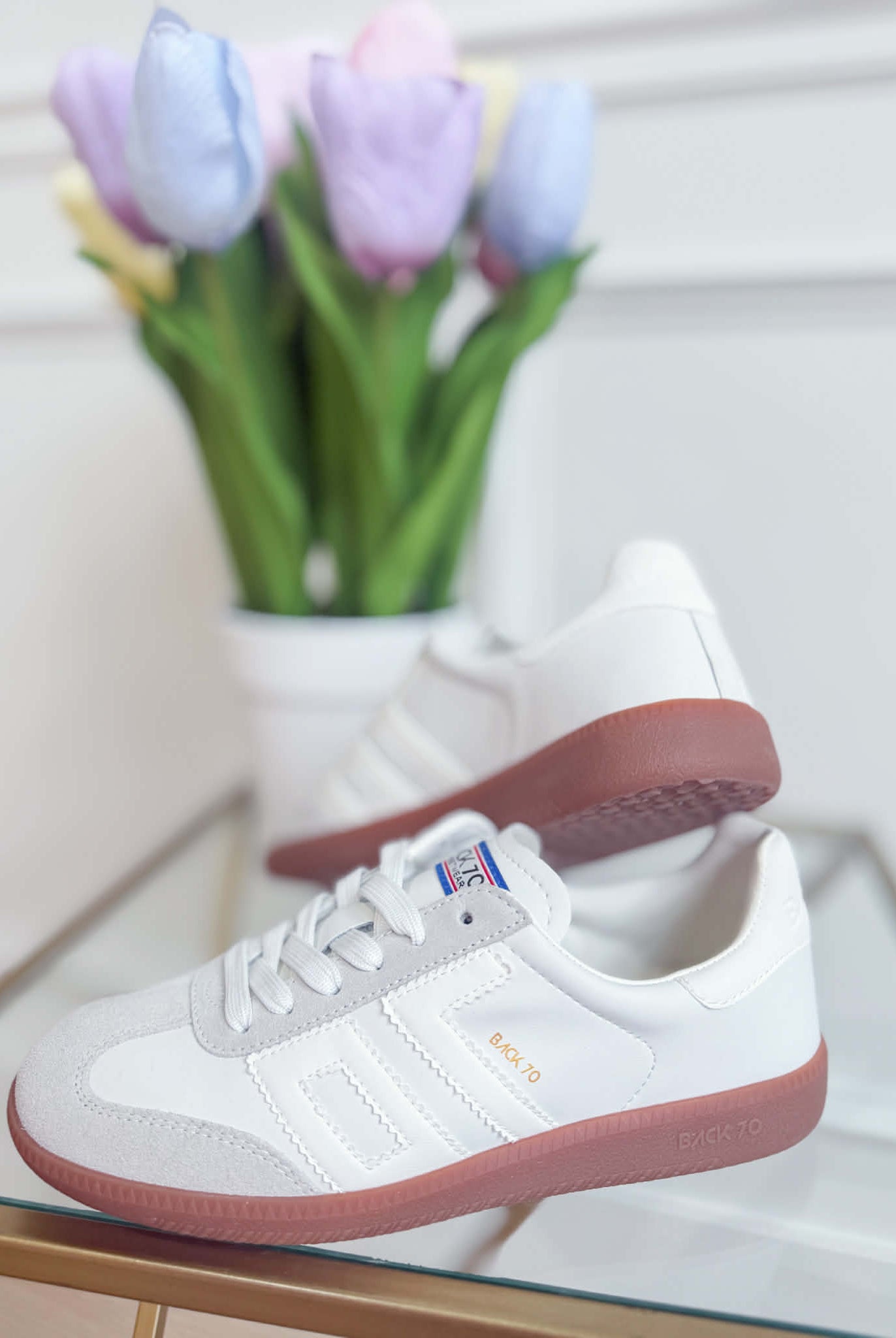 BACK 70 Cloud Sneakers in White Ice, 205 Sneakers style, featuring sleek design and comfortable fit.