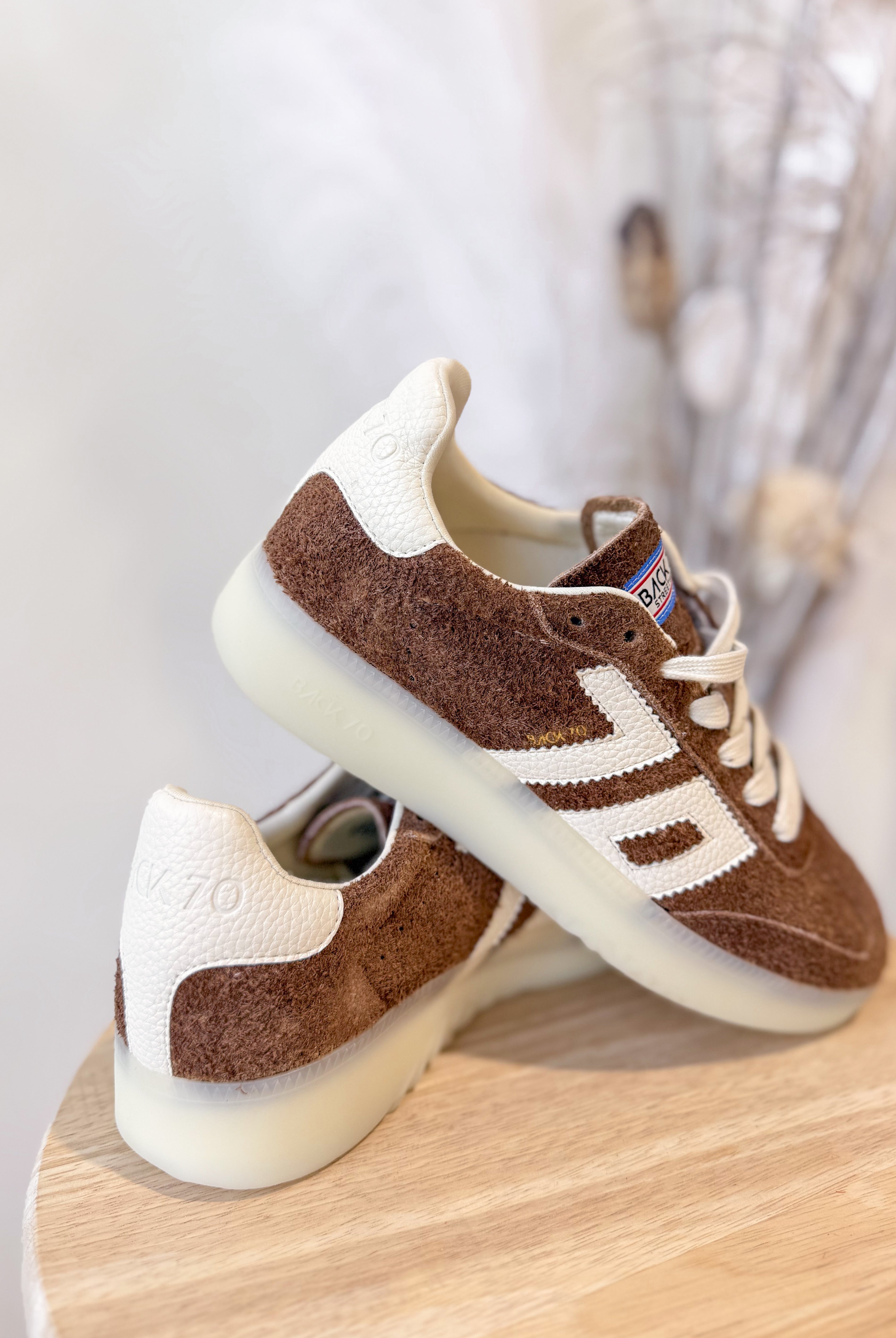 BACK70 Boston Sneaker in Brown Milk - Be You Boutique