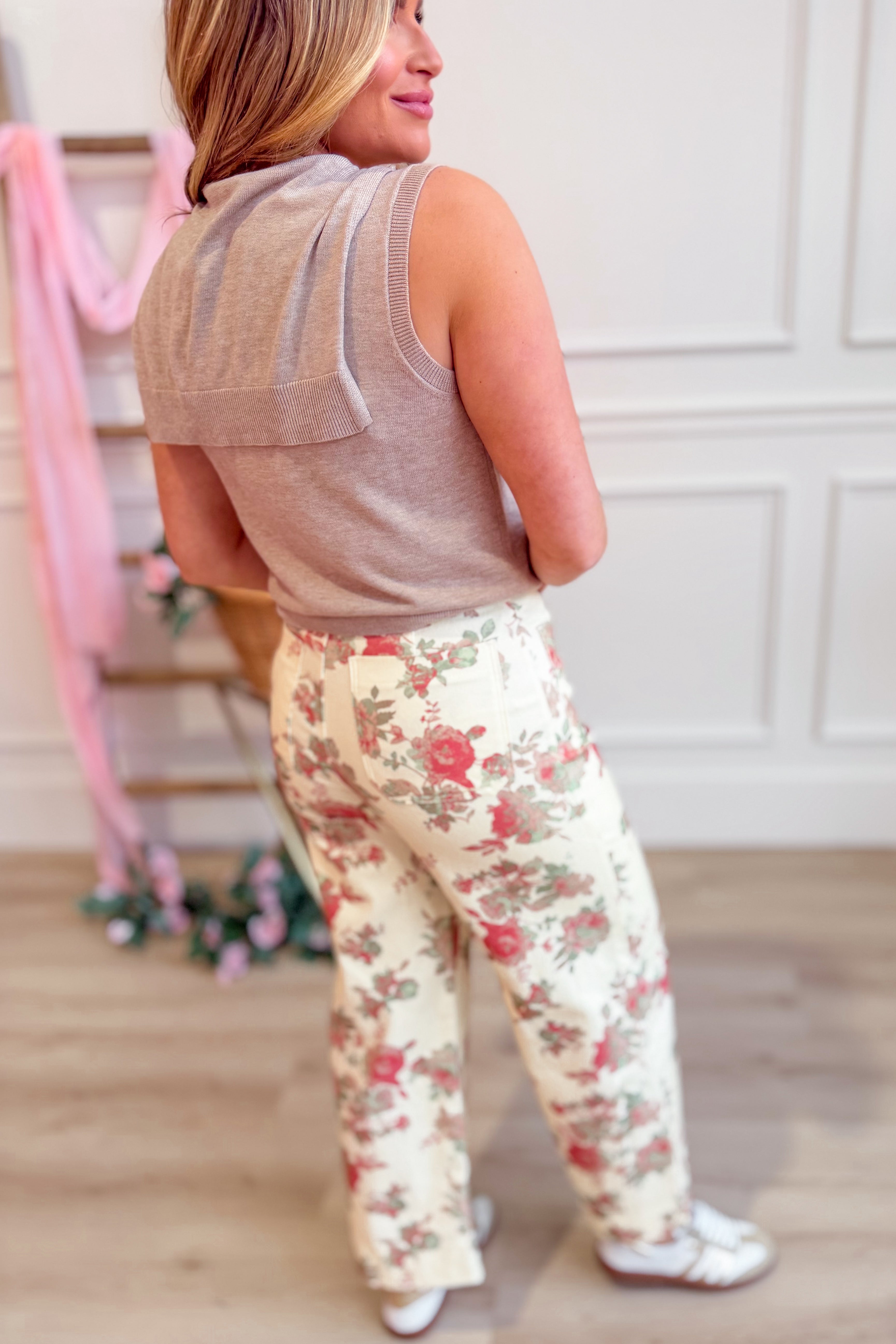 Megan Sweater Knit Sleeveless Top - Be You Boutique