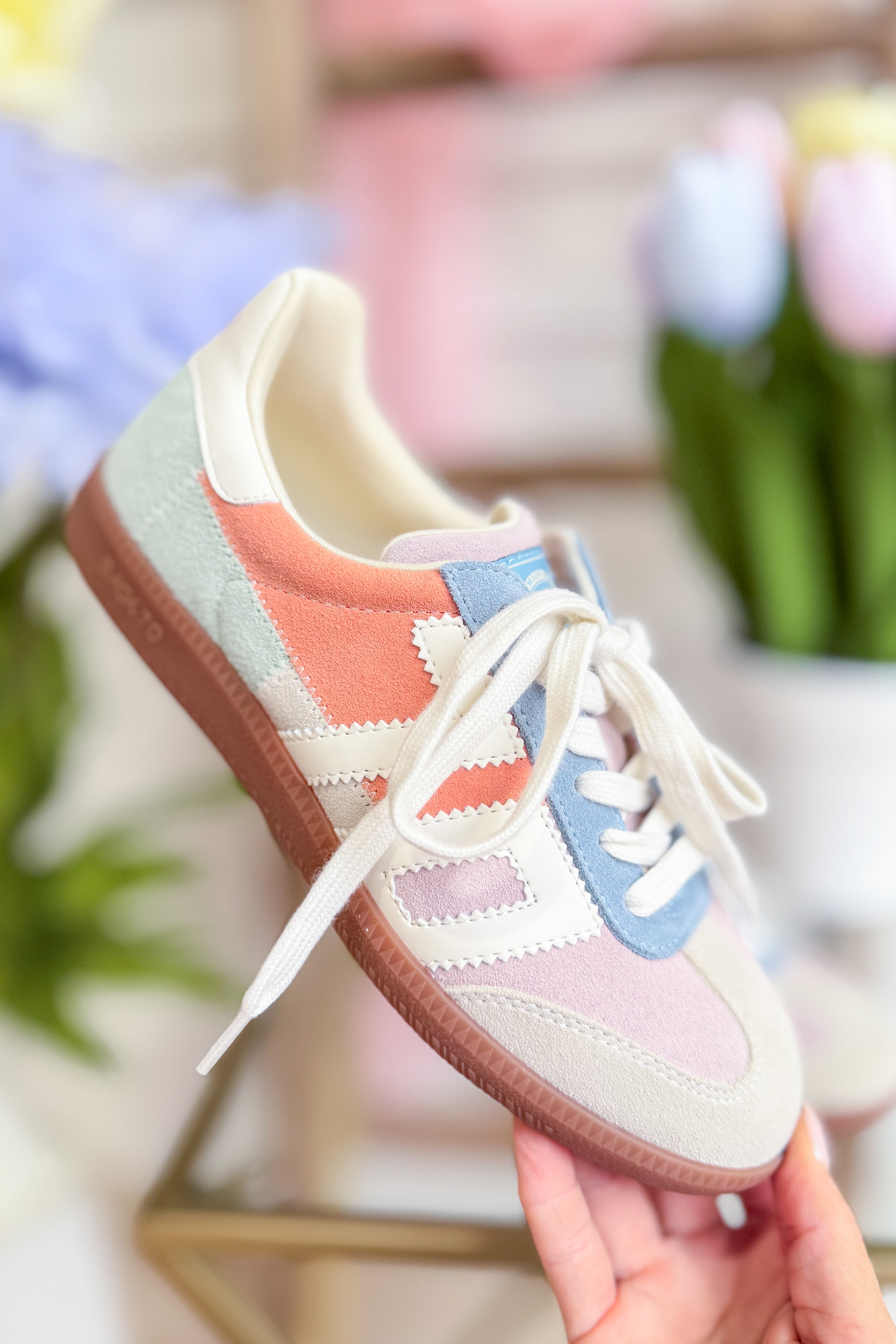 BACK70 Squid Sneakers in Nude Sage - Be You Boutique