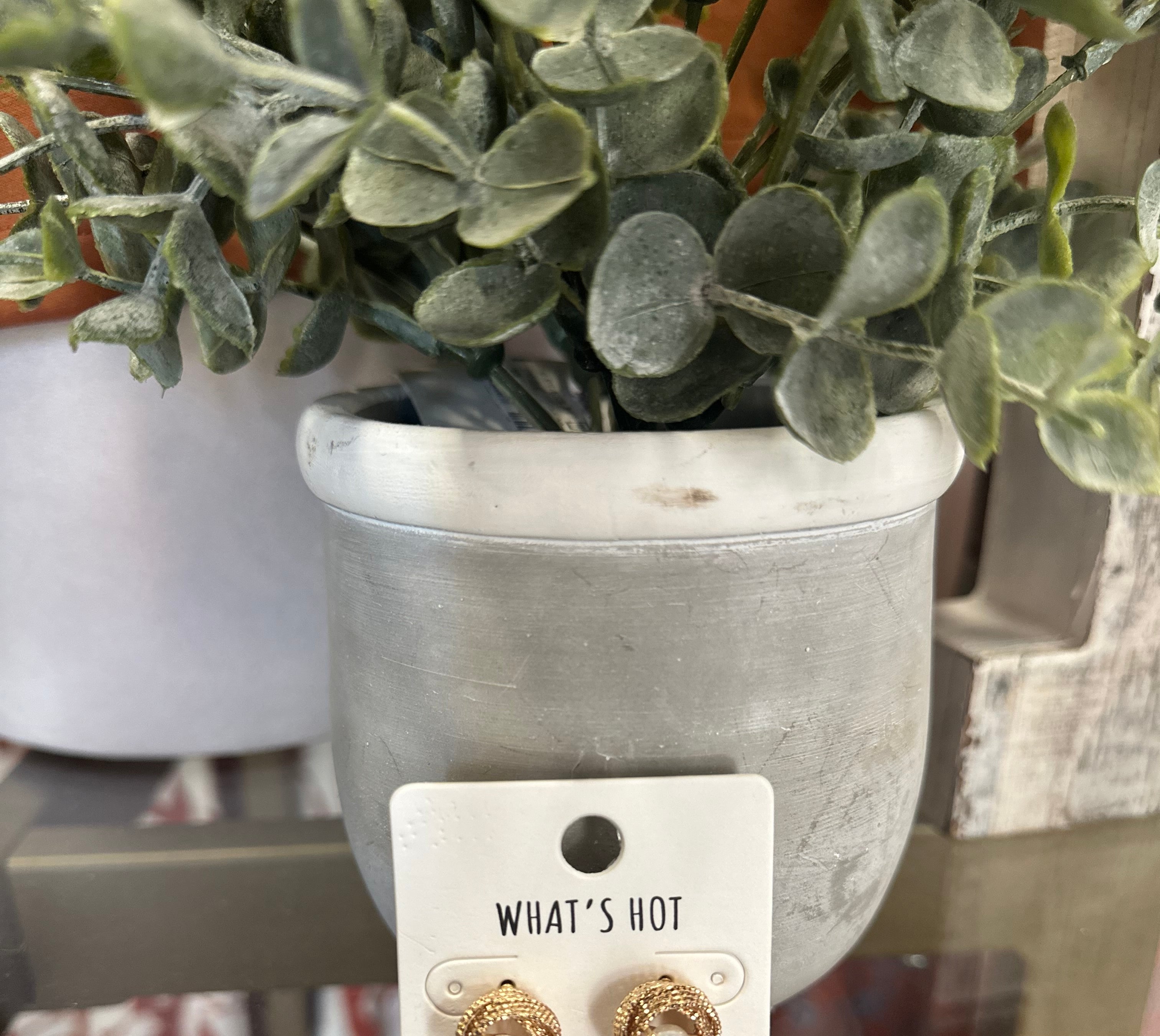 Georgie Gold Textured Knot Pearl Stud Earrings - Be You Boutique