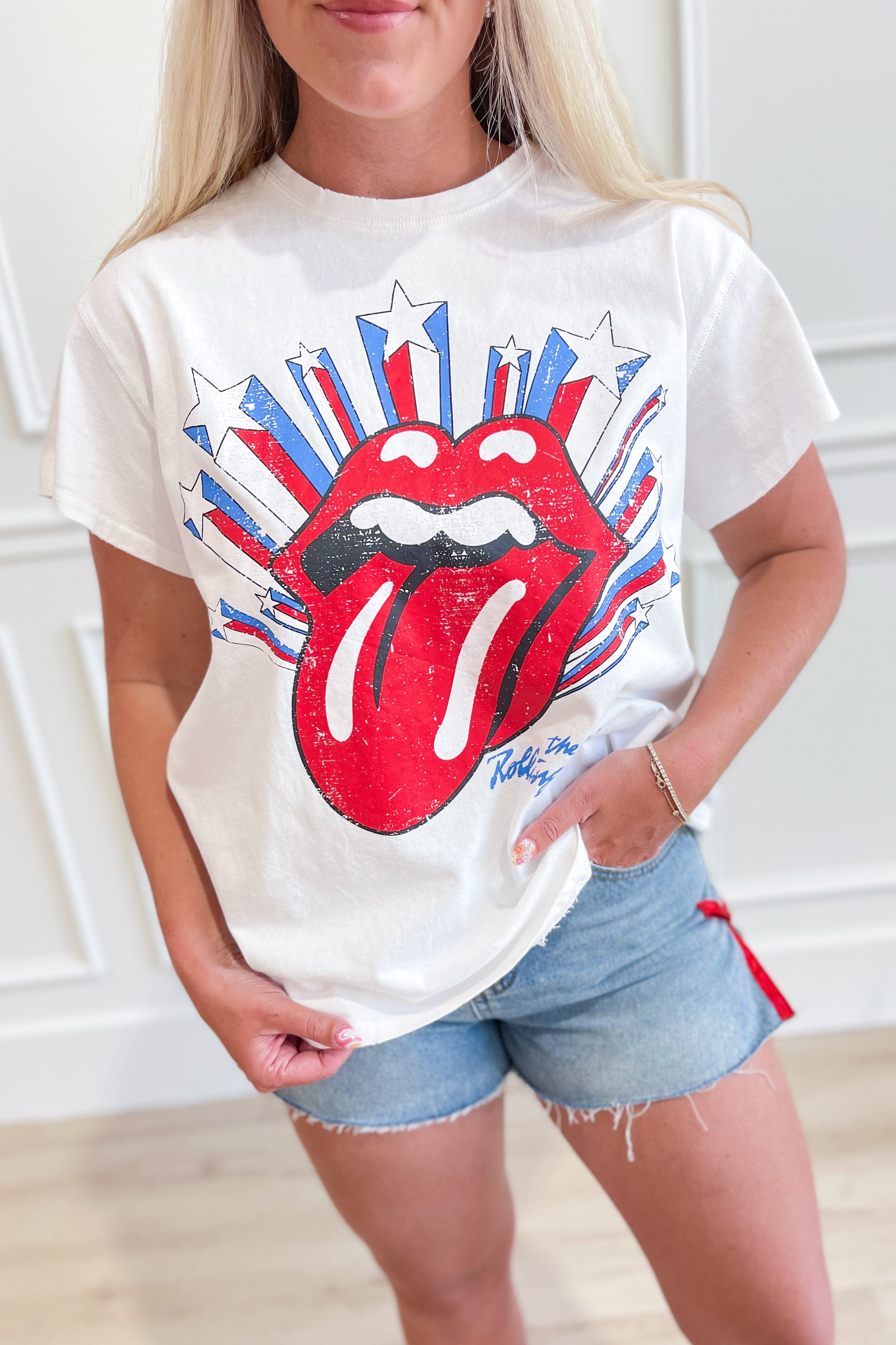 Roll With It Washed Graphic T Shirt - Be You Boutique