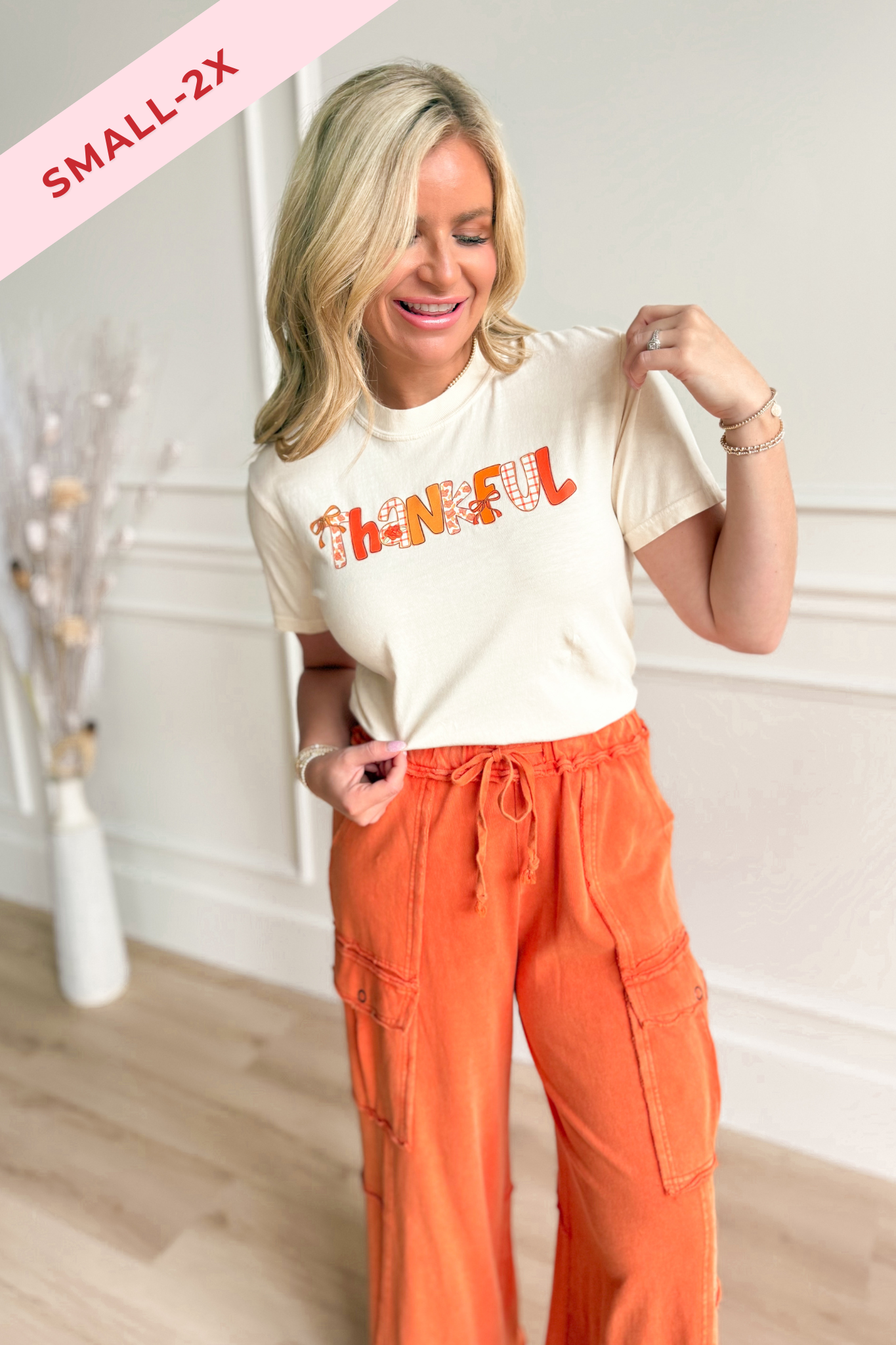 Feeling Thankful Graphic T-shirt - Be You Boutique