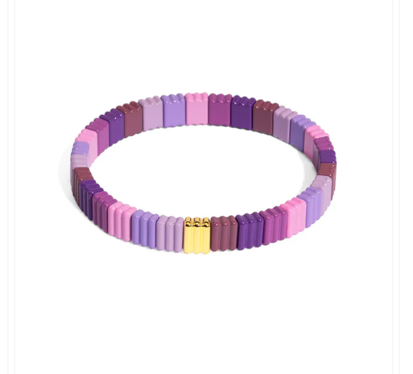 Zenzii Ribbed Nadine Stretch Bracelet - Be You Boutique