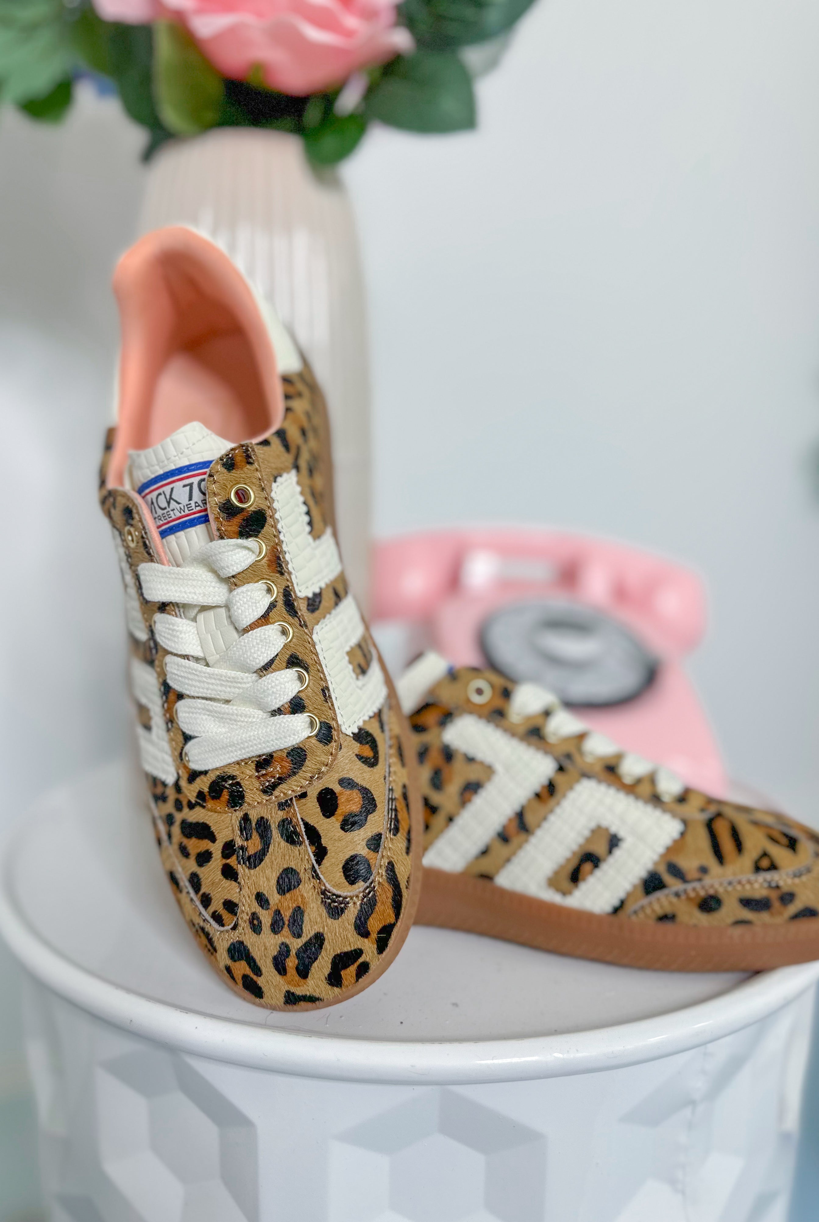 BACK70 Cloud Sneaker in Animal Print - Be You Boutique