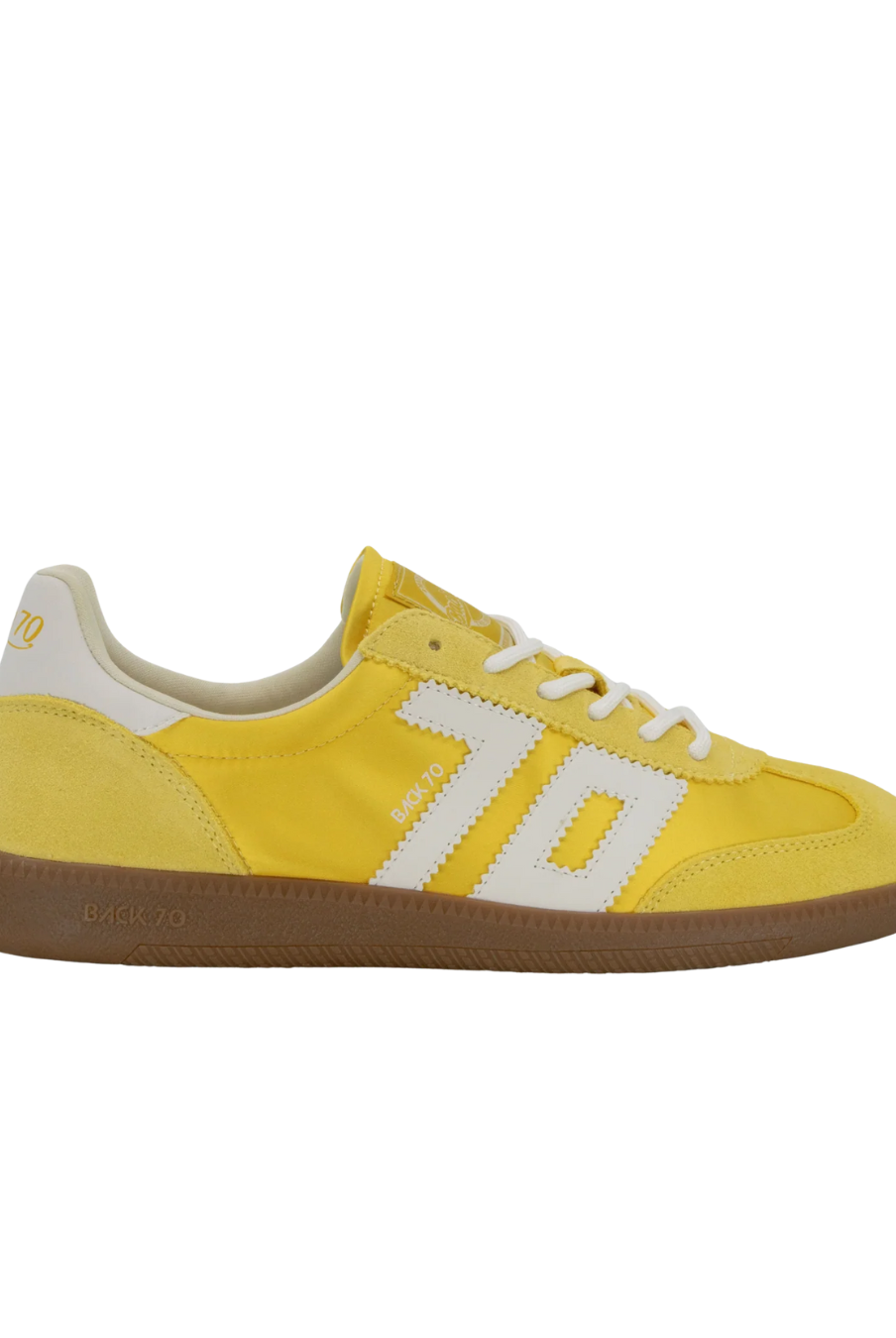 BACK70 Ghost Sneakers in Banana color, 205 Sneakers style, featuring a sleek design and vibrant yellow shade.