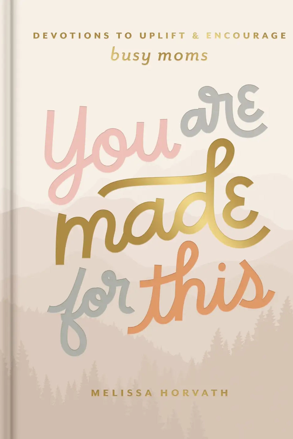 Decorative home accessory with inspirational quote "You Are Made For This" from HarperCollinsPublisher, ideal for inspiring spaces.