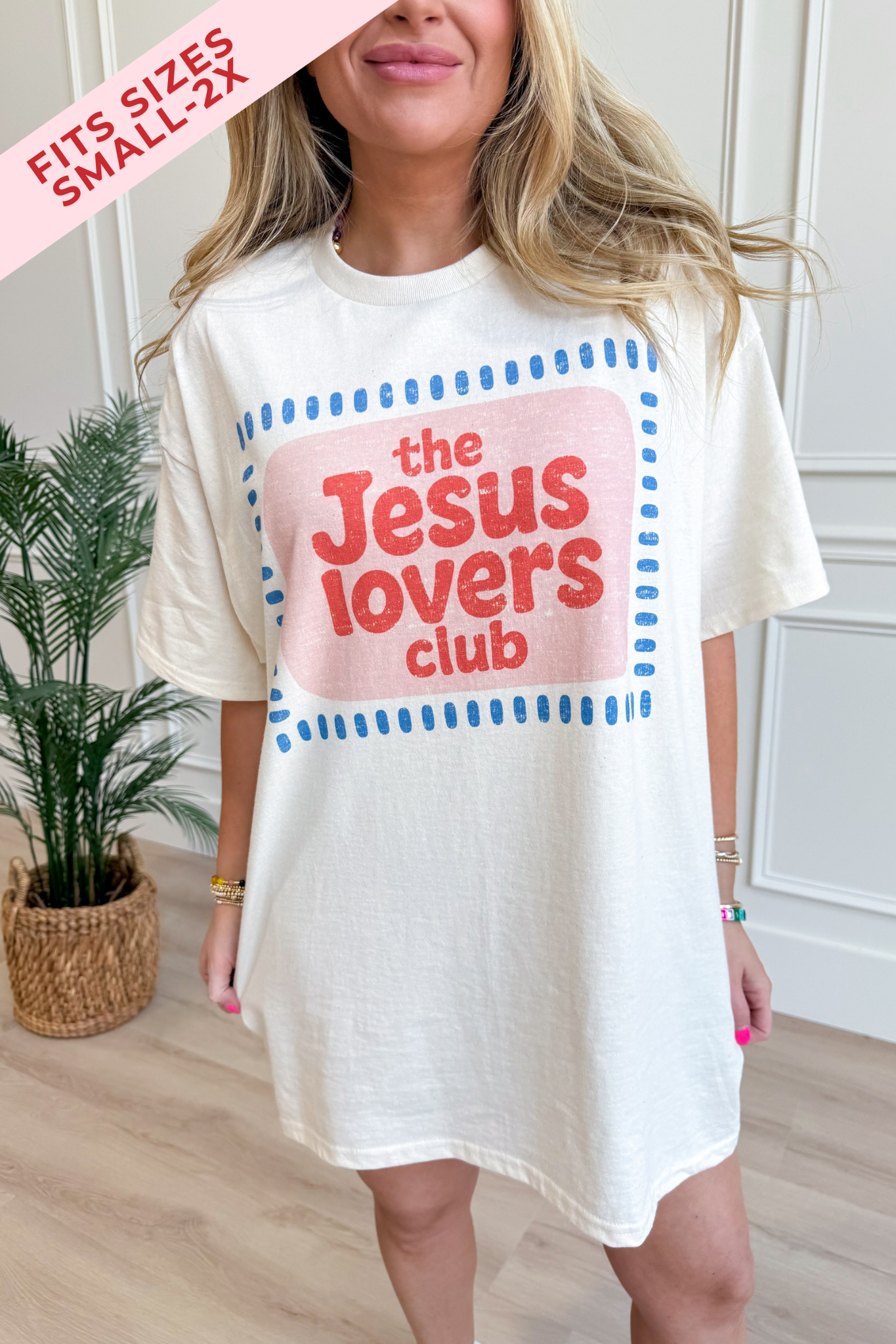 Jesus Lovers Club Graphic Tee - Be You Boutique