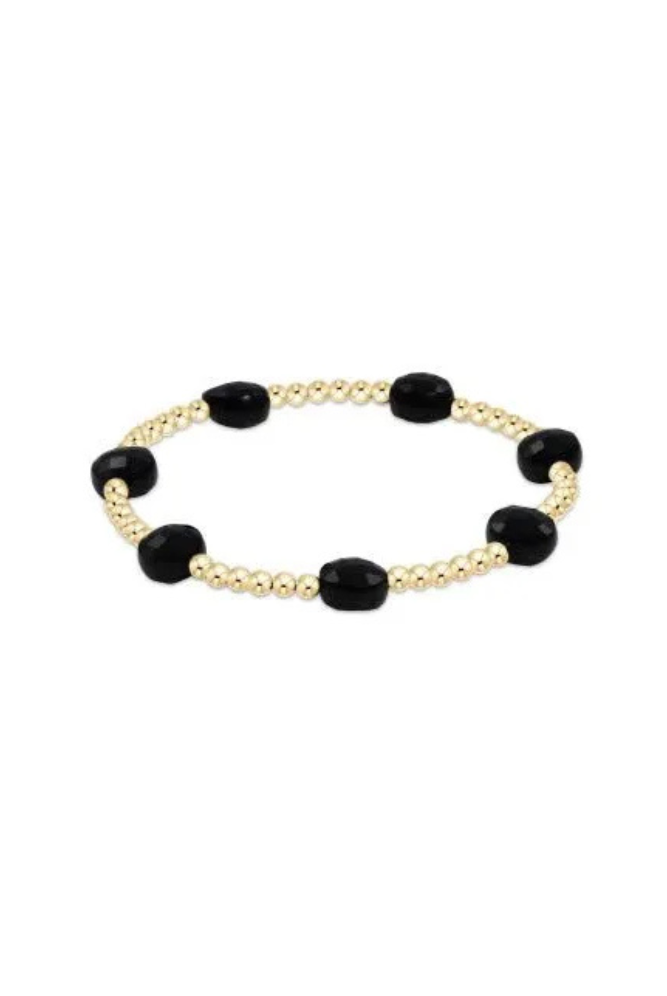 Enewton 3mm Faceted Onyx Admire Gold - Be You Boutique